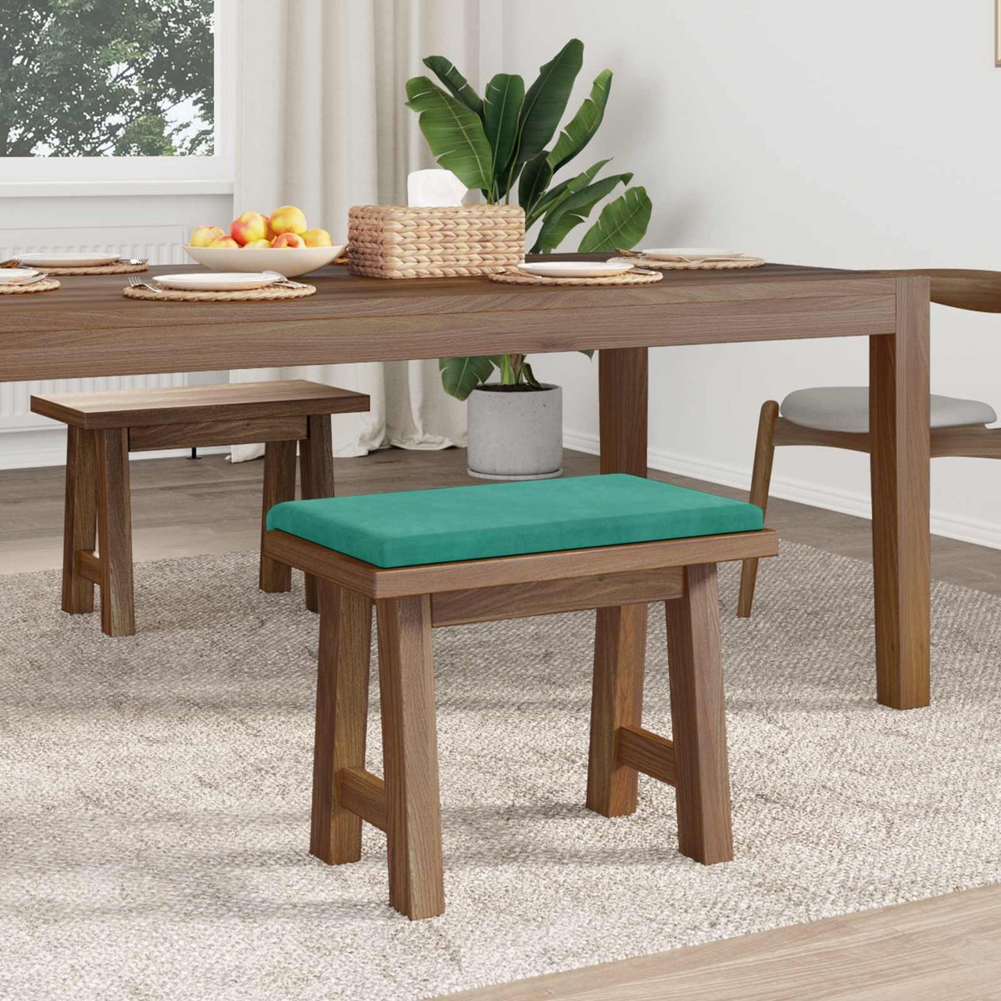 Padpárna Bársony Türkiz Méret: 35 cm mély