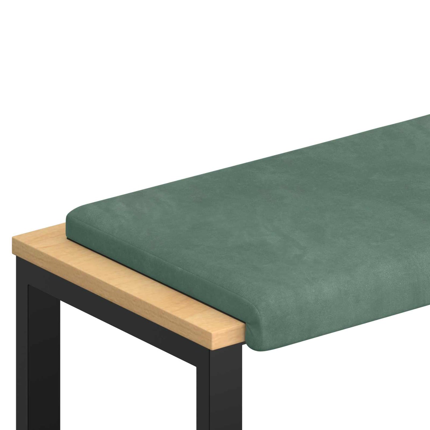 Padpárna Bársony Tengeri Zöld Méret: 35 cm mély