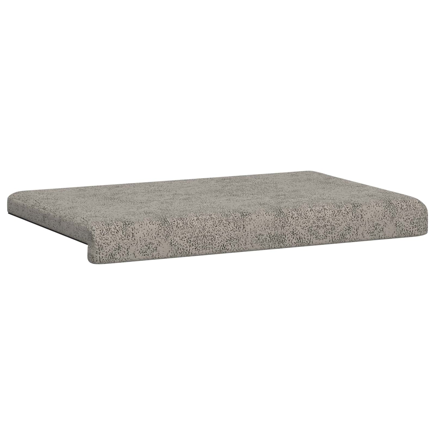 Padpárna Műsuéd anyag Világosszürke Méret: 35 cm mély