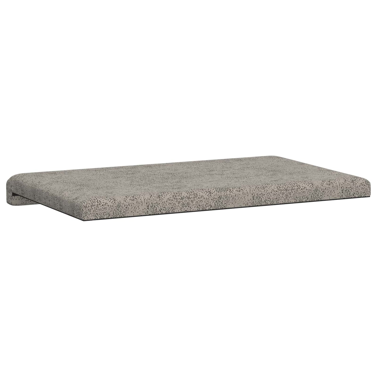 Padpárna Műsuéd anyag Világosszürke Méret: 35 cm mély