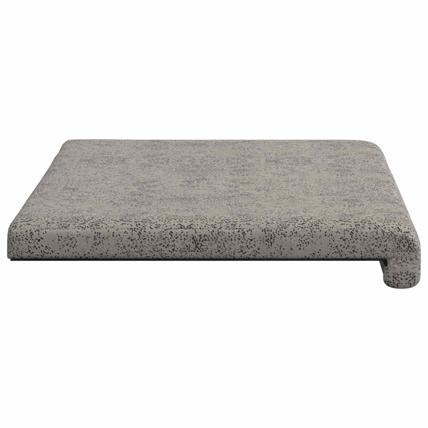 Padpárna Műsuéd anyag Világosszürke Méret: 35 cm mély