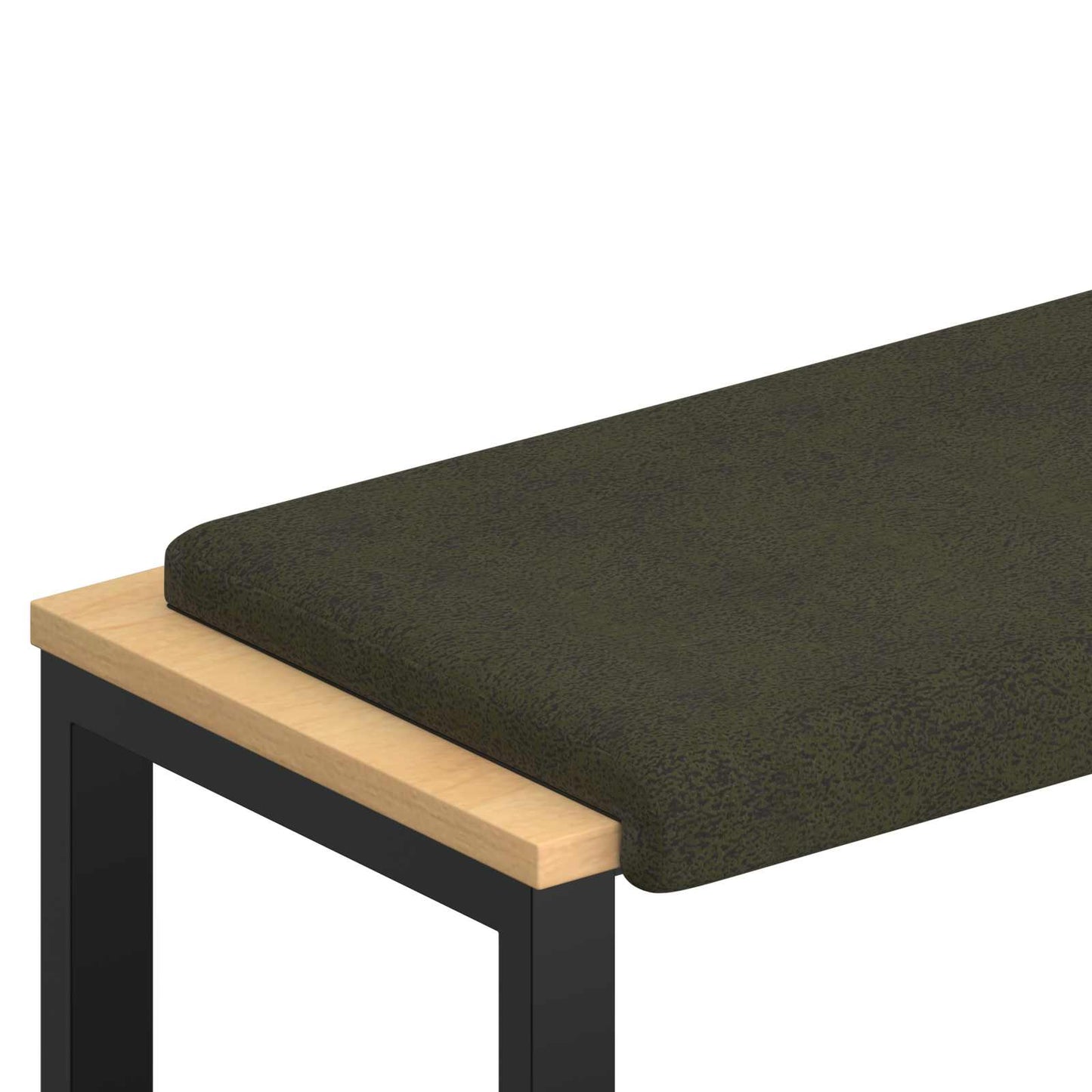 Padpárna Műsuéd anyag Katonai zöld Méret: 35 cm mély