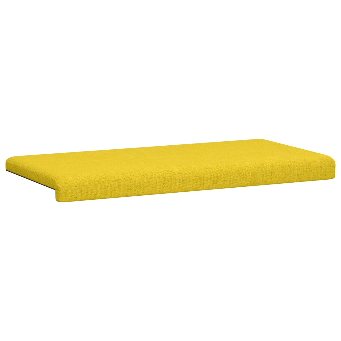 Padpárna Szövet Világos sárga Méret: 35 cm mély