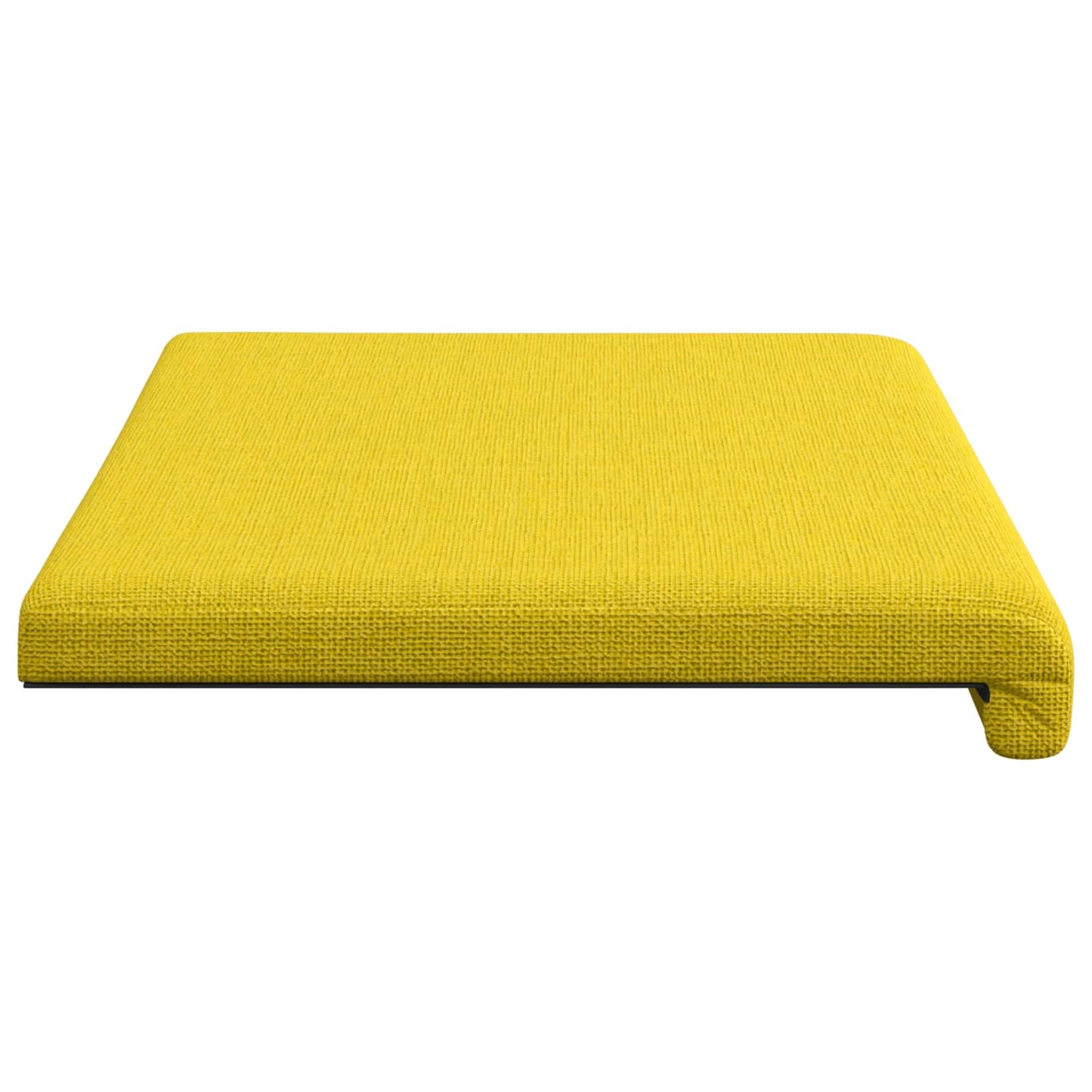 Padpárna Szövet Világos sárga Méret: 35 cm mély