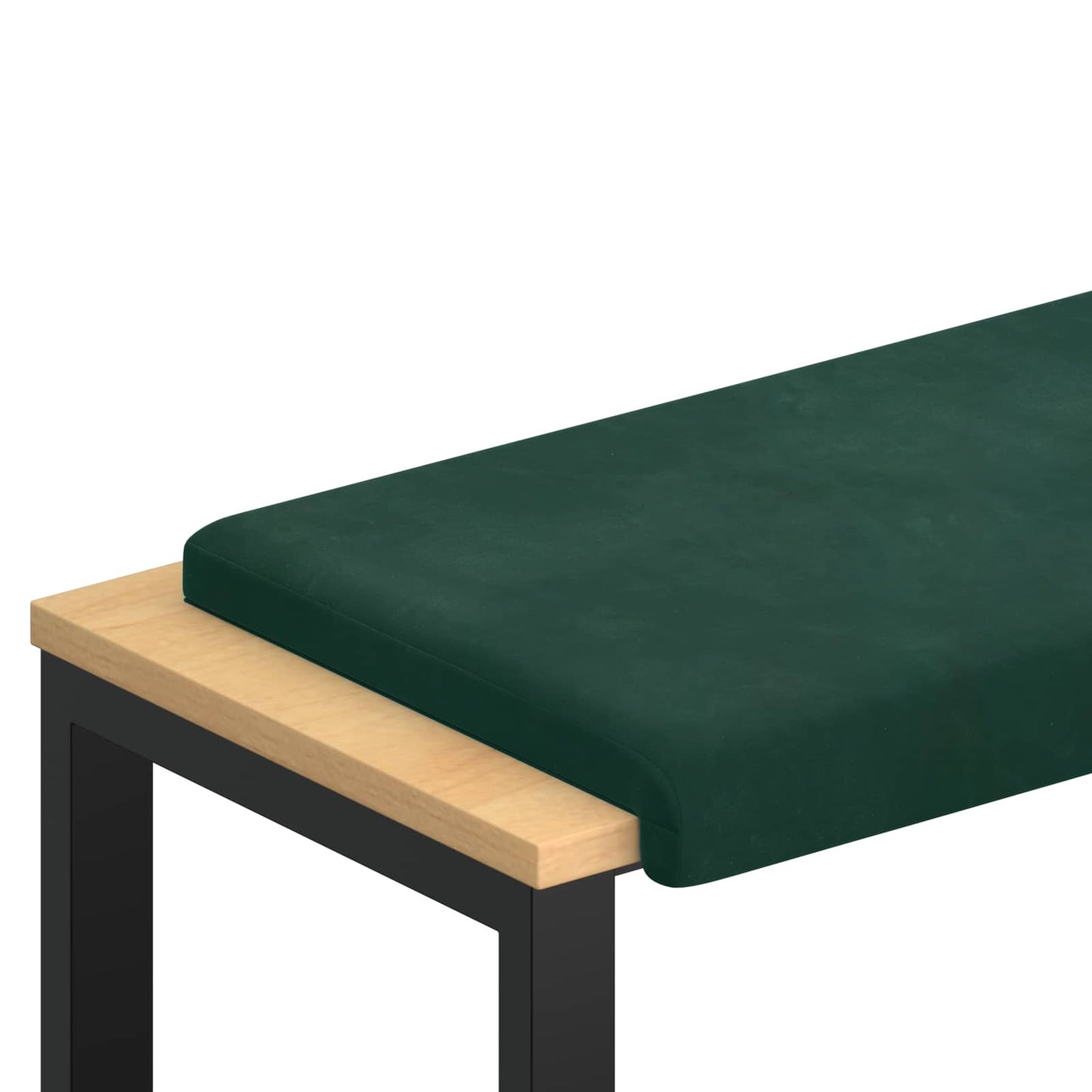 Padpárna Bársony Sötétzöld Méret: 35 cm mély