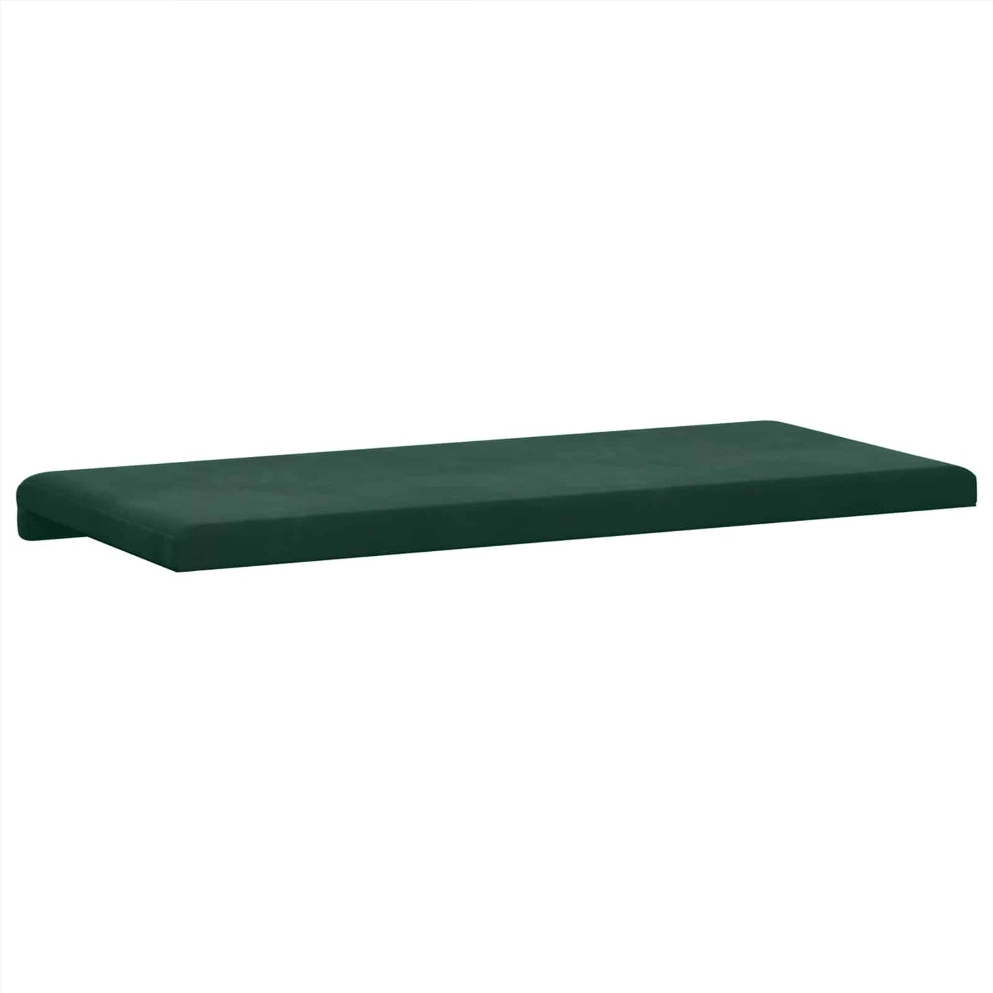 Padpárna Bársony Sötétzöld Méret: 35 cm mély