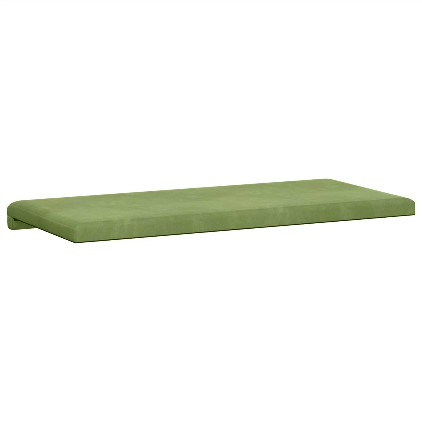 Padpárna Bársony Világos zöld Méret: 35 cm mély