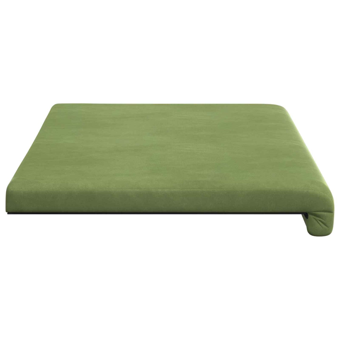 Padpárna Bársony Világos zöld Méret: 35 cm mély