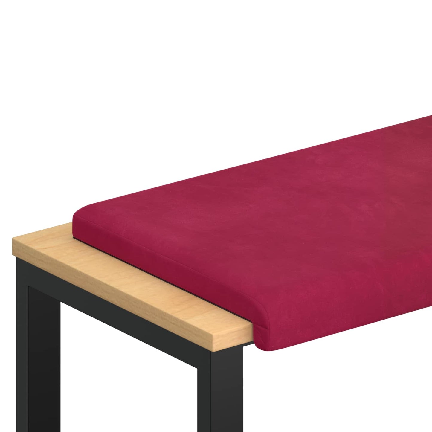 Padpárna Bársony Bordó Méret: 35 cm mély