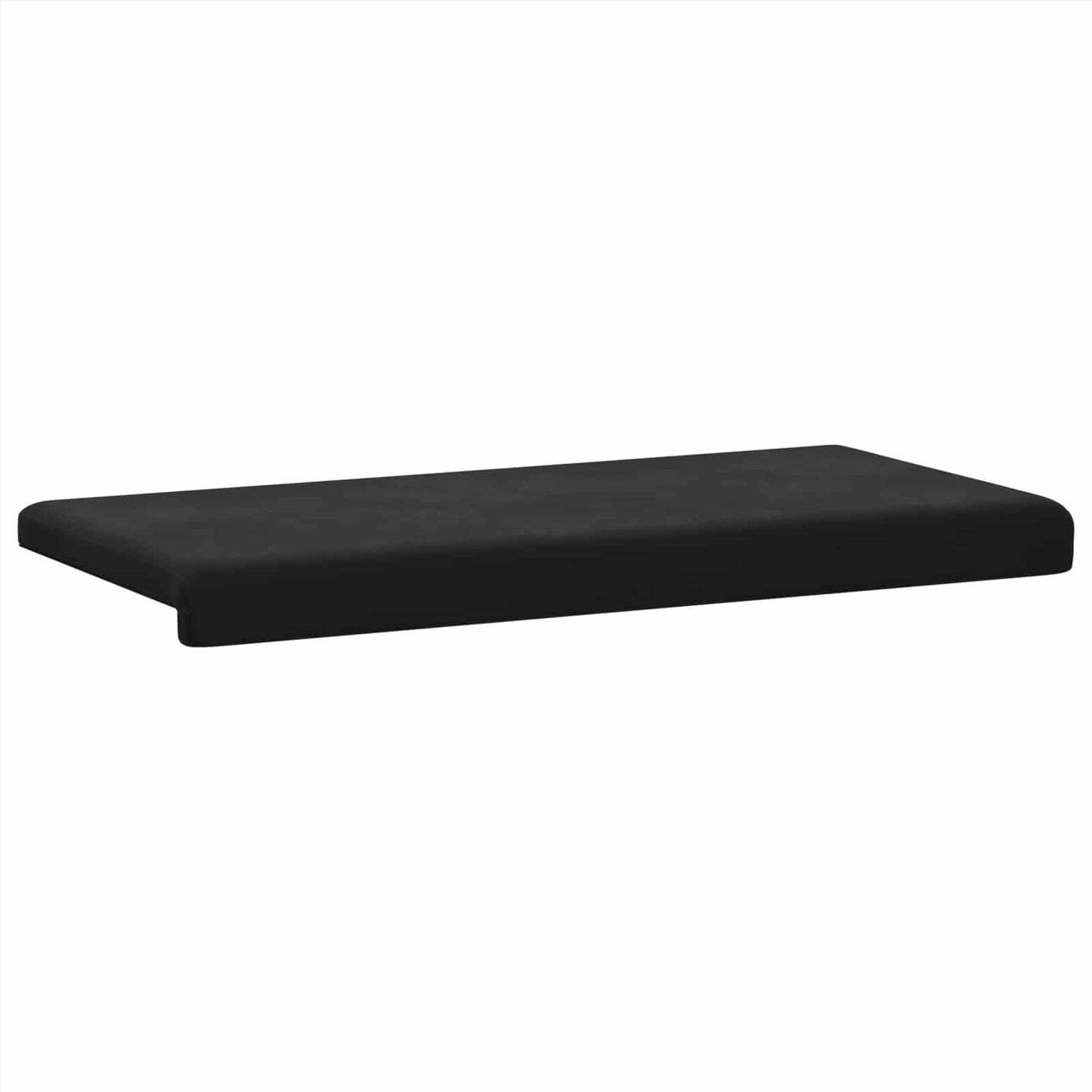 Padpárna Bársony Fekete Méret: 35 cm mély