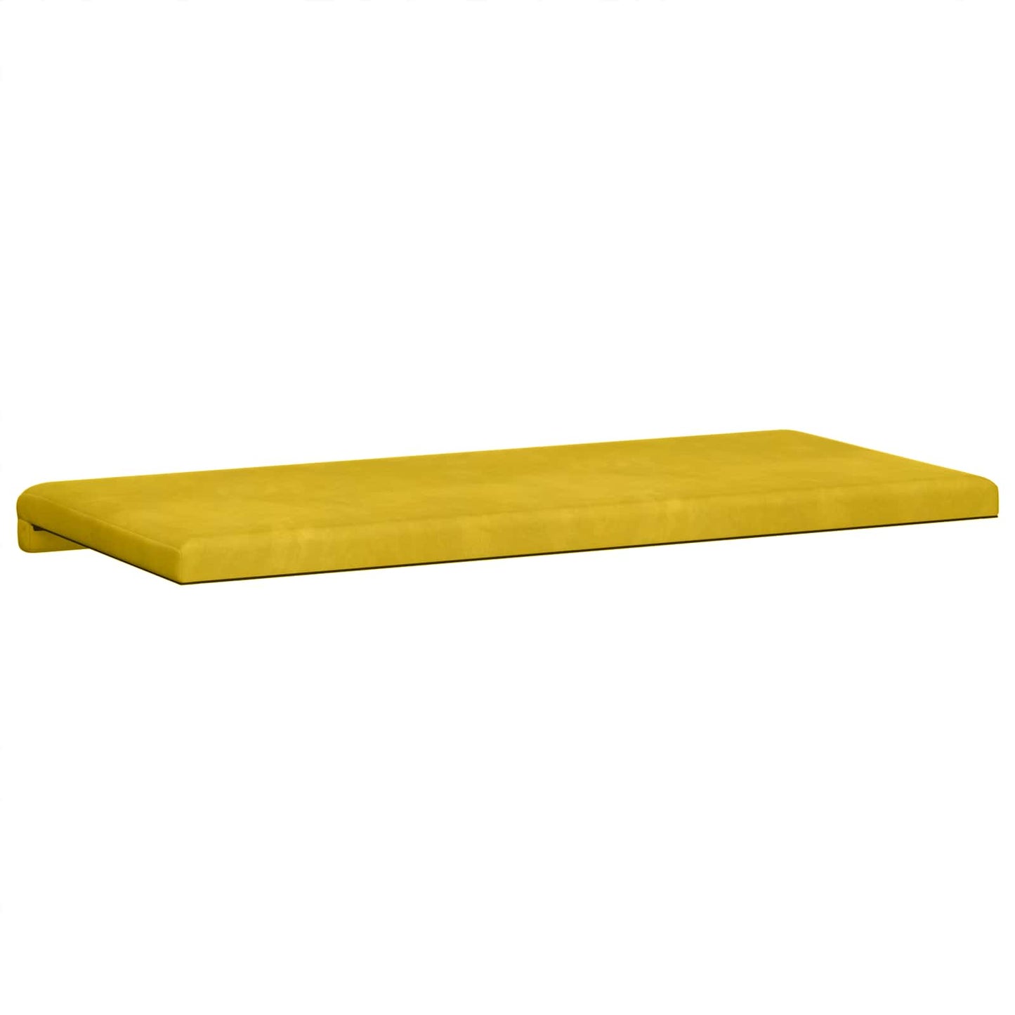 Padpárna Bársony Sárga Méret: 35 cm mély