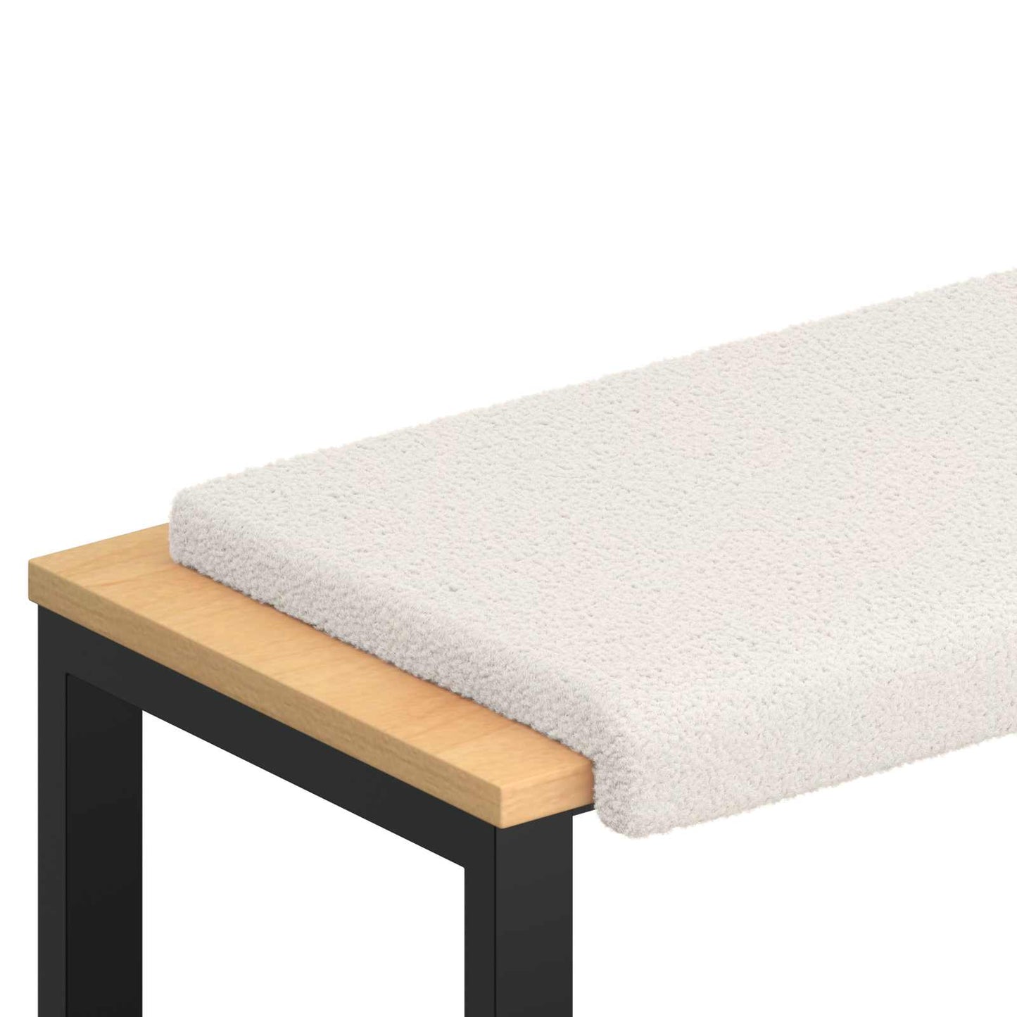Padpárna Sherpa szövet Krémszínű Méret: 35 cm mély