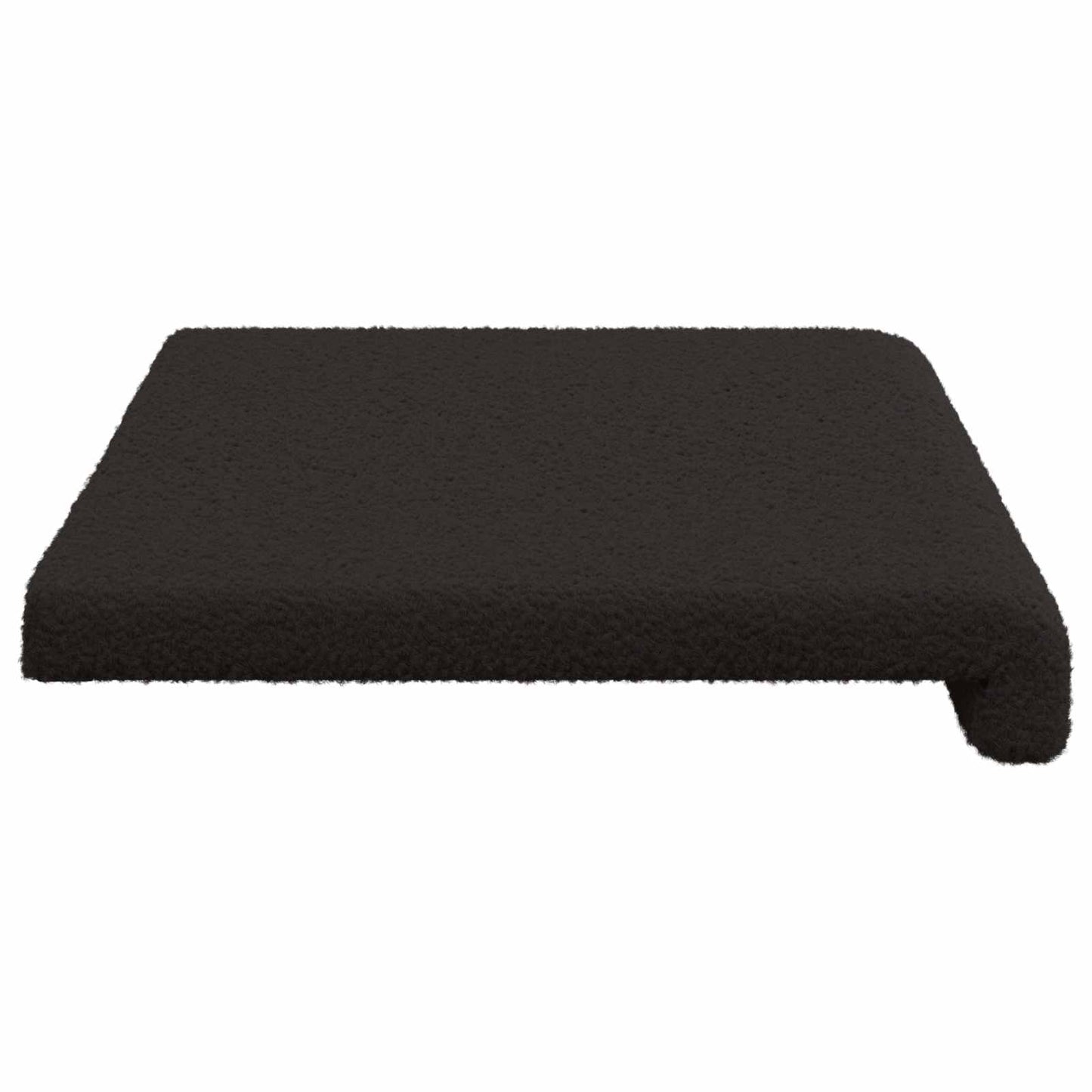 Padpárna Sherpa szövet Fekete Méret: 35 cm mély