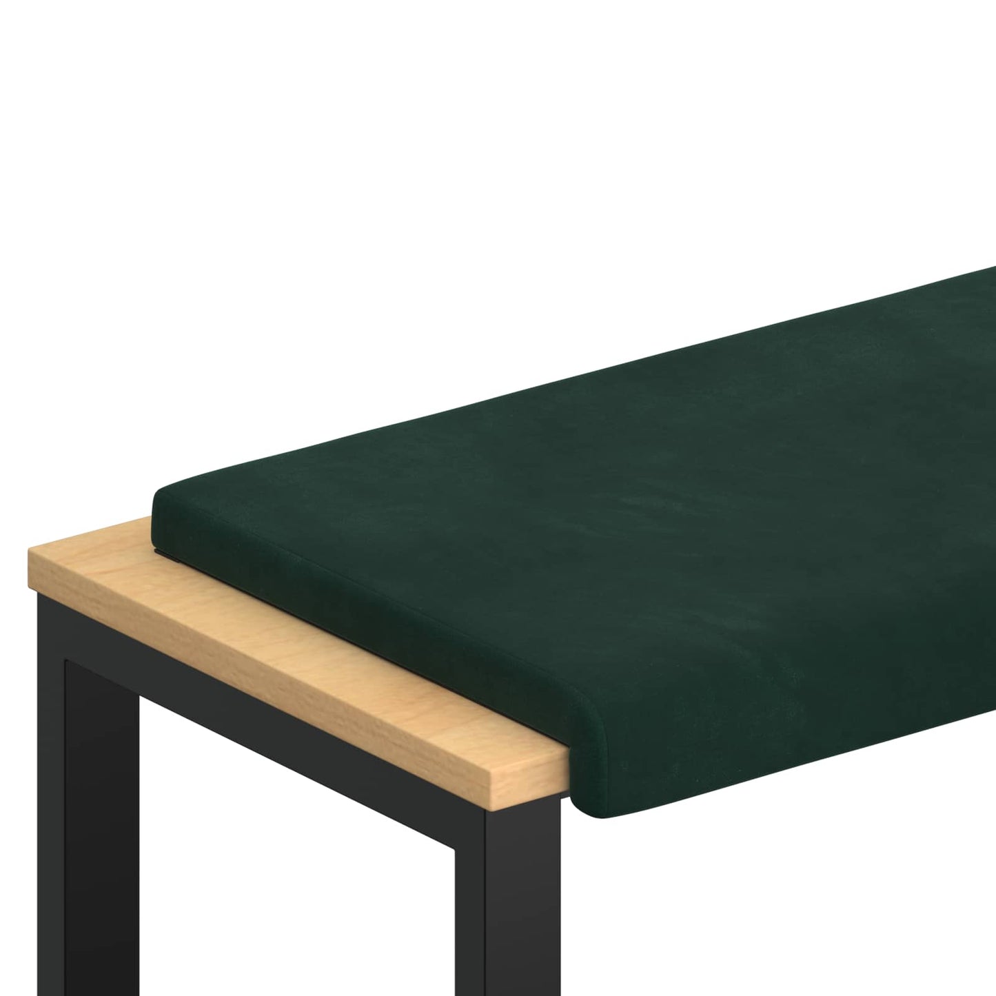 Padpárna Bársony Sötétzöld Méret: 35 cm mély