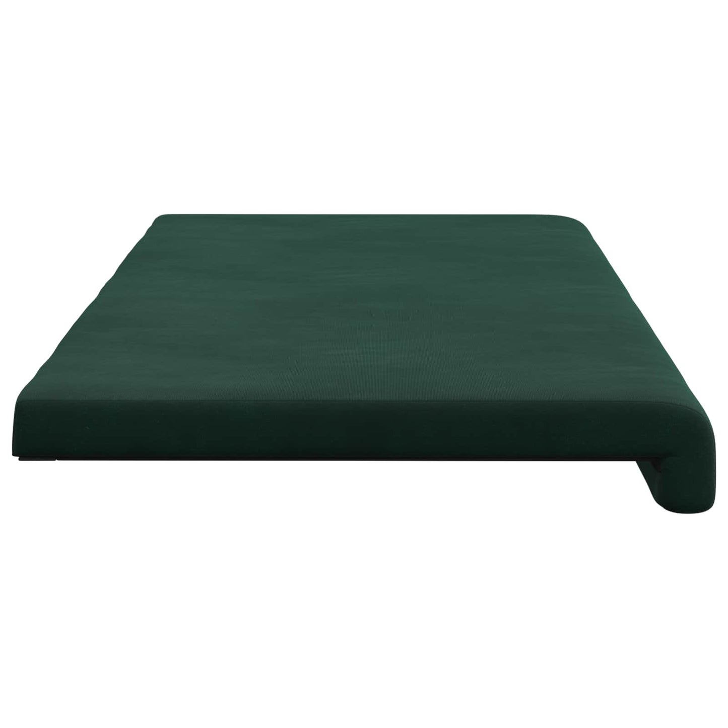 Padpárna Bársony Sötétzöld Méret: 35 cm mély