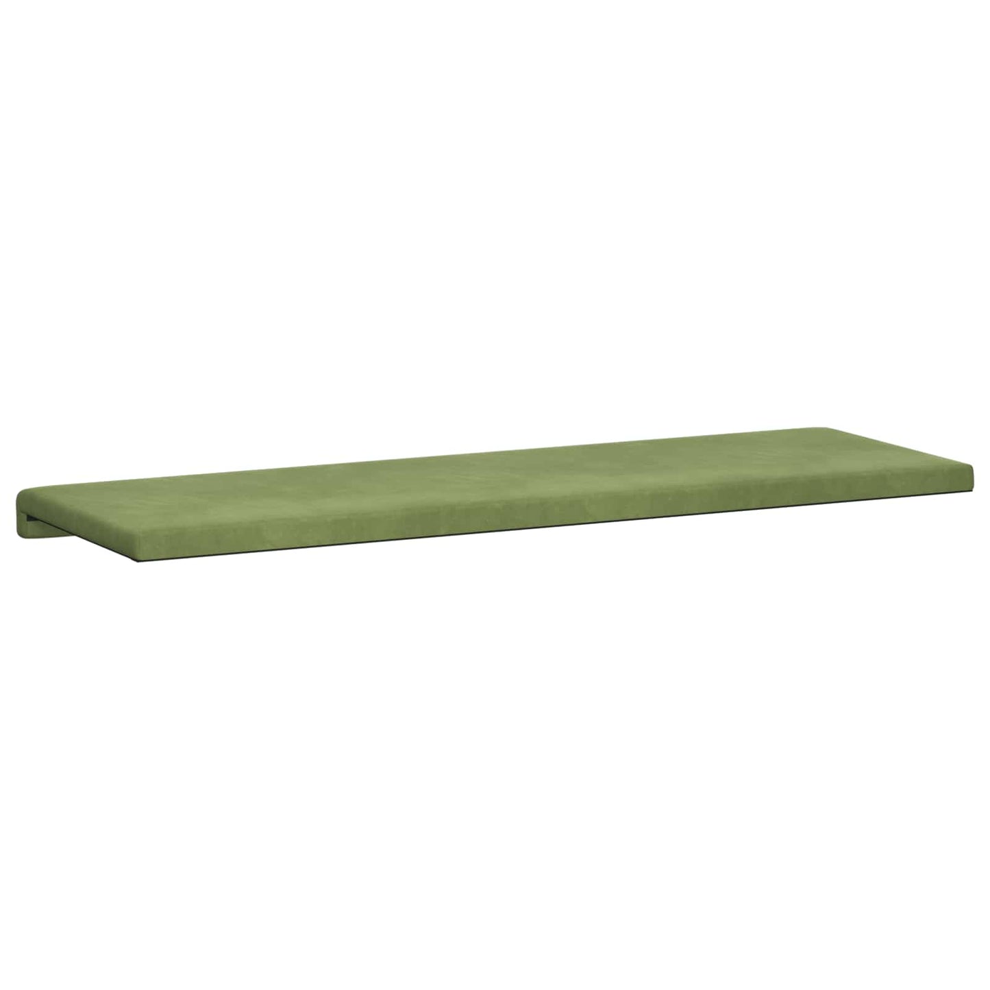 Padpárna Bársony Világos zöld Méret: 35 cm mély