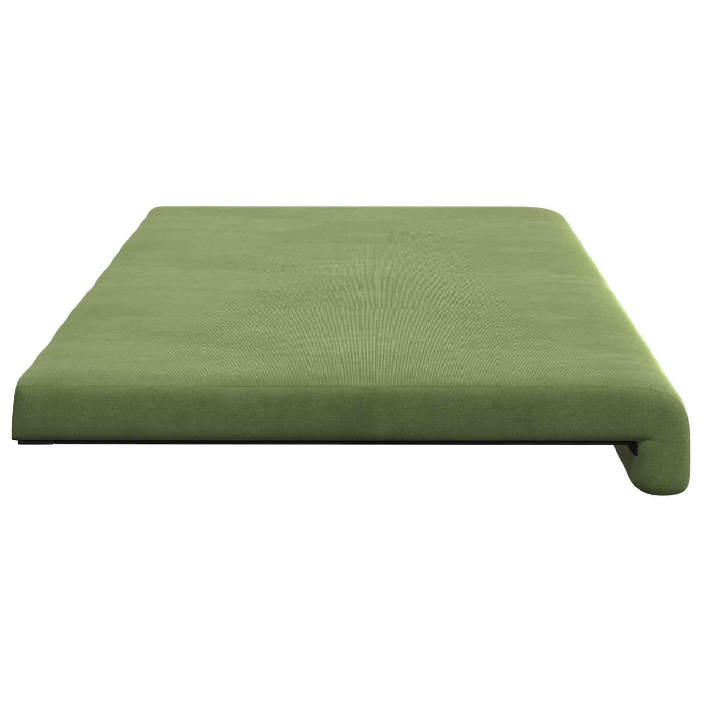 Padpárna Bársony Világos zöld Méret: 35 cm mély