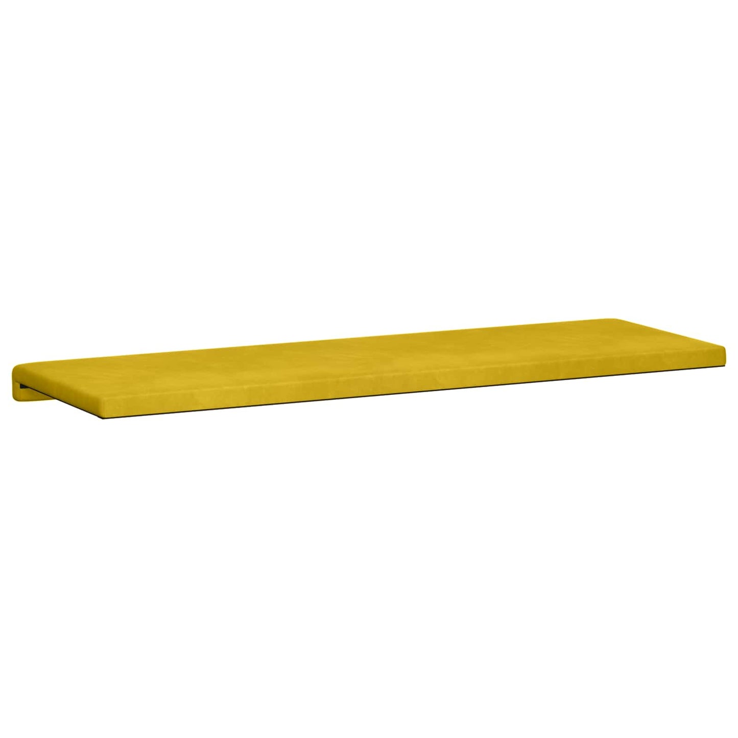 Padpárna Bársony Sárga Méret: 35 cm mély