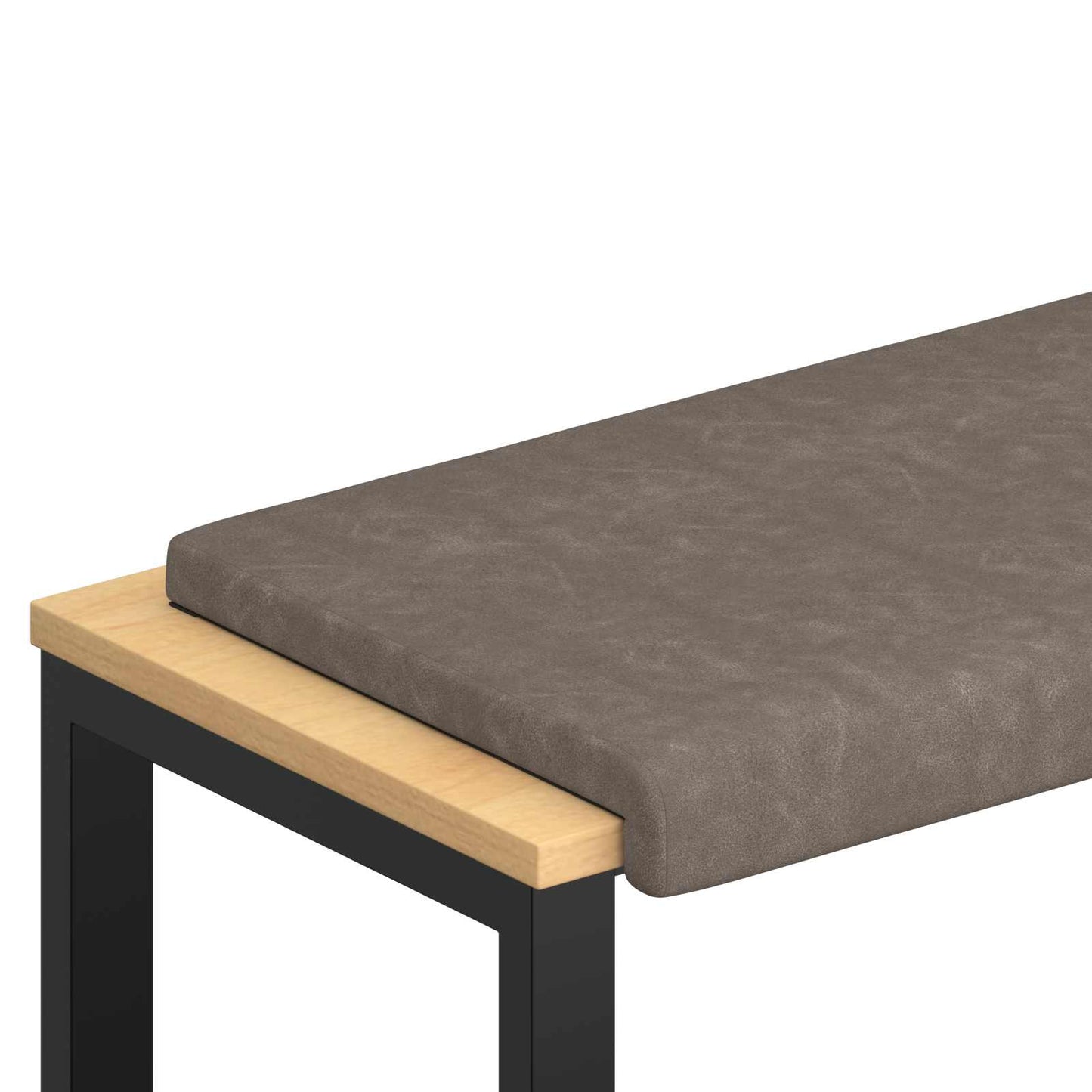 Padpárna Műbőr Szürke Méret: 35 cm mély