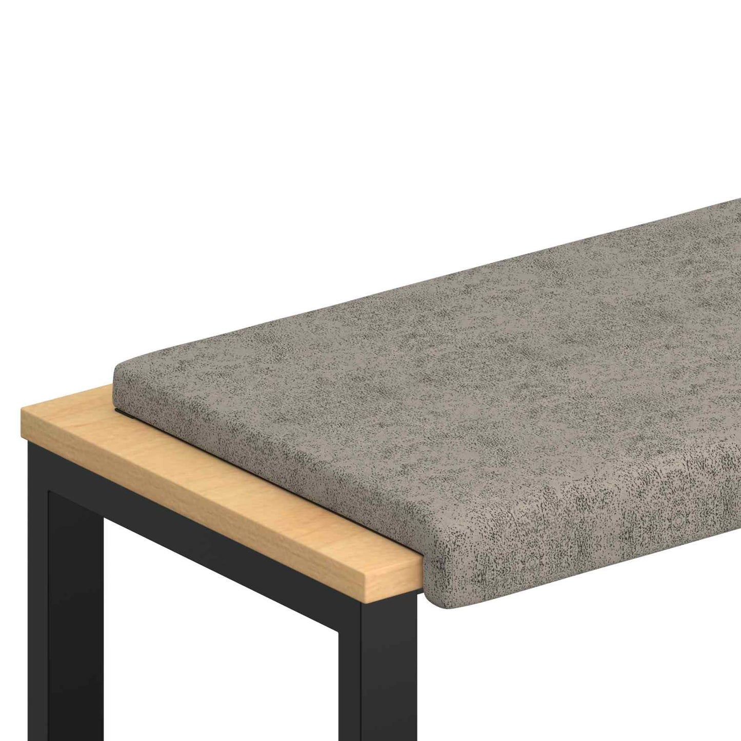 Padpárna Műsuéd anyag Világosszürke Méret: 35 cm mély