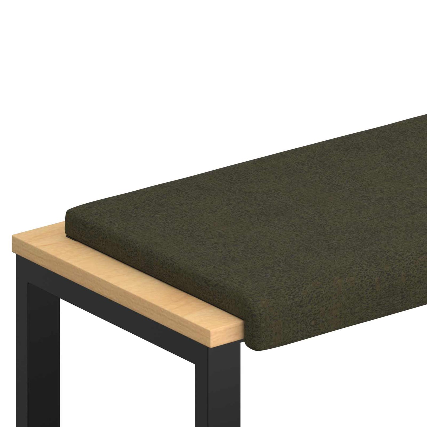 Padpárna Műsuéd anyag Katonai zöld Méret: 35 cm mély