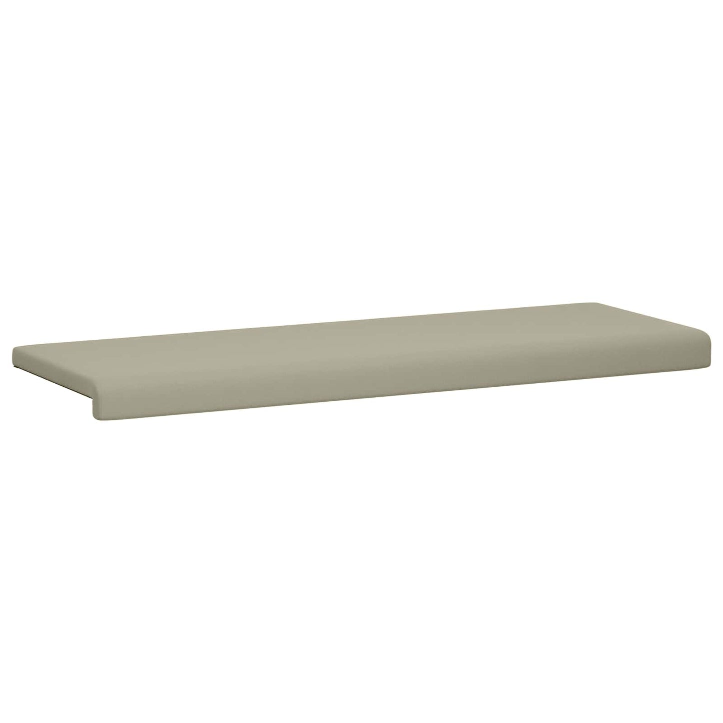 Padpárna Textúrált bársony Homokszín Méret: 35 cm mély