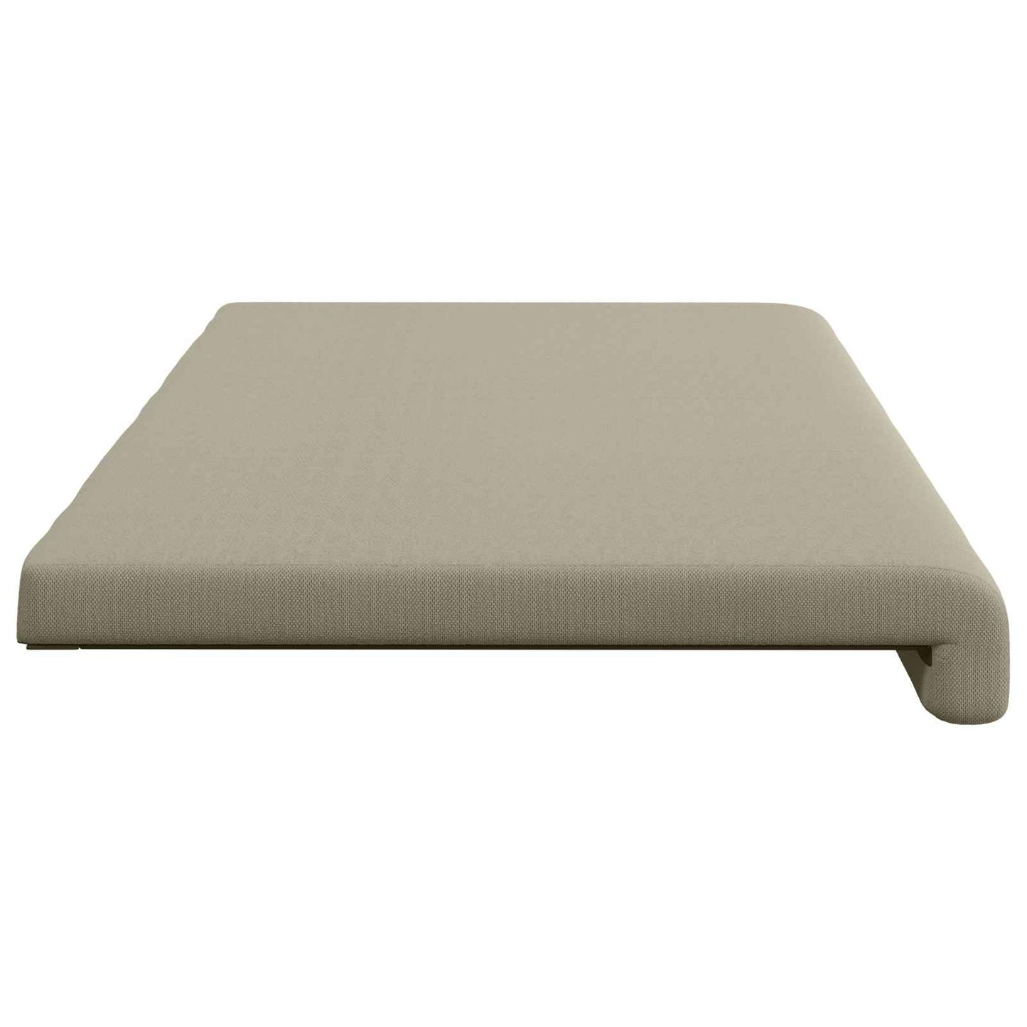 Padpárna Textúrált bársony Homokszín Méret: 35 cm mély