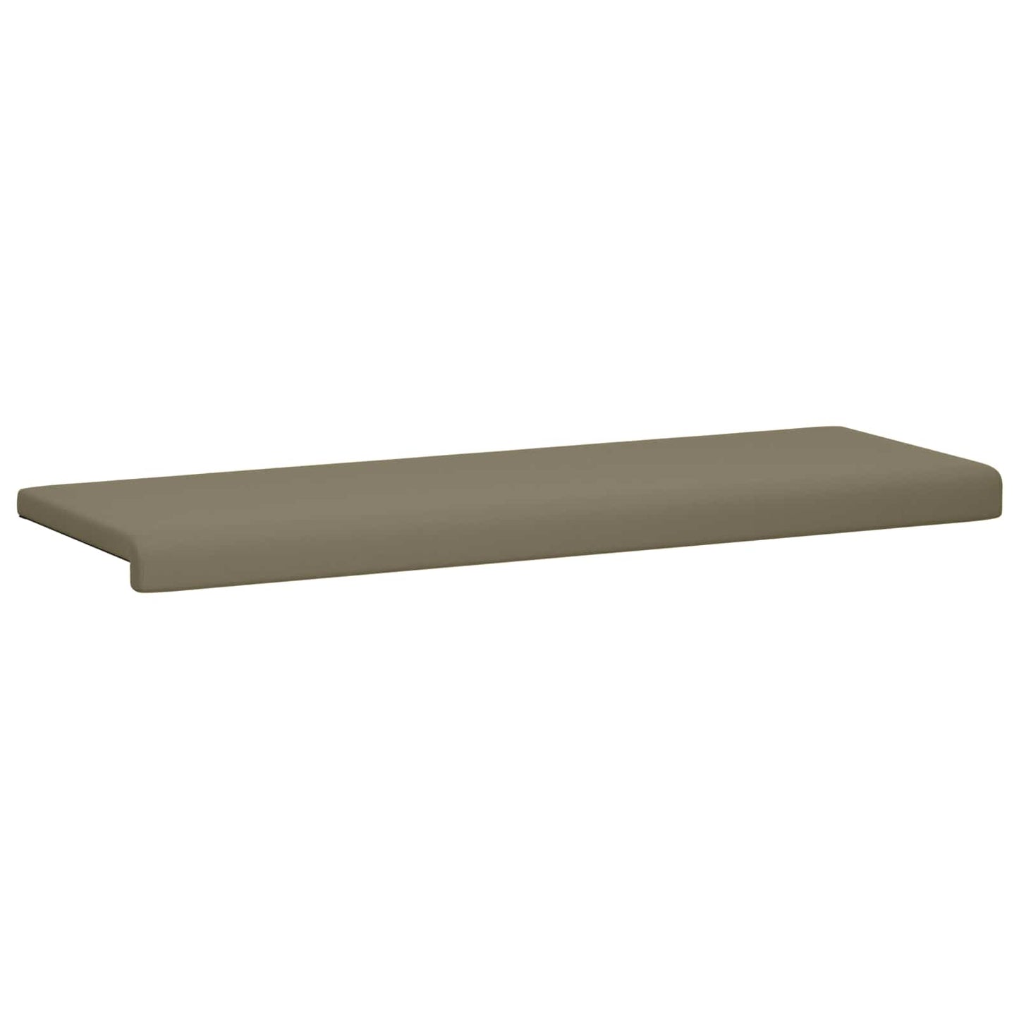 Padpárna Textúrált bársony Khaki Méret: 35 cm mély