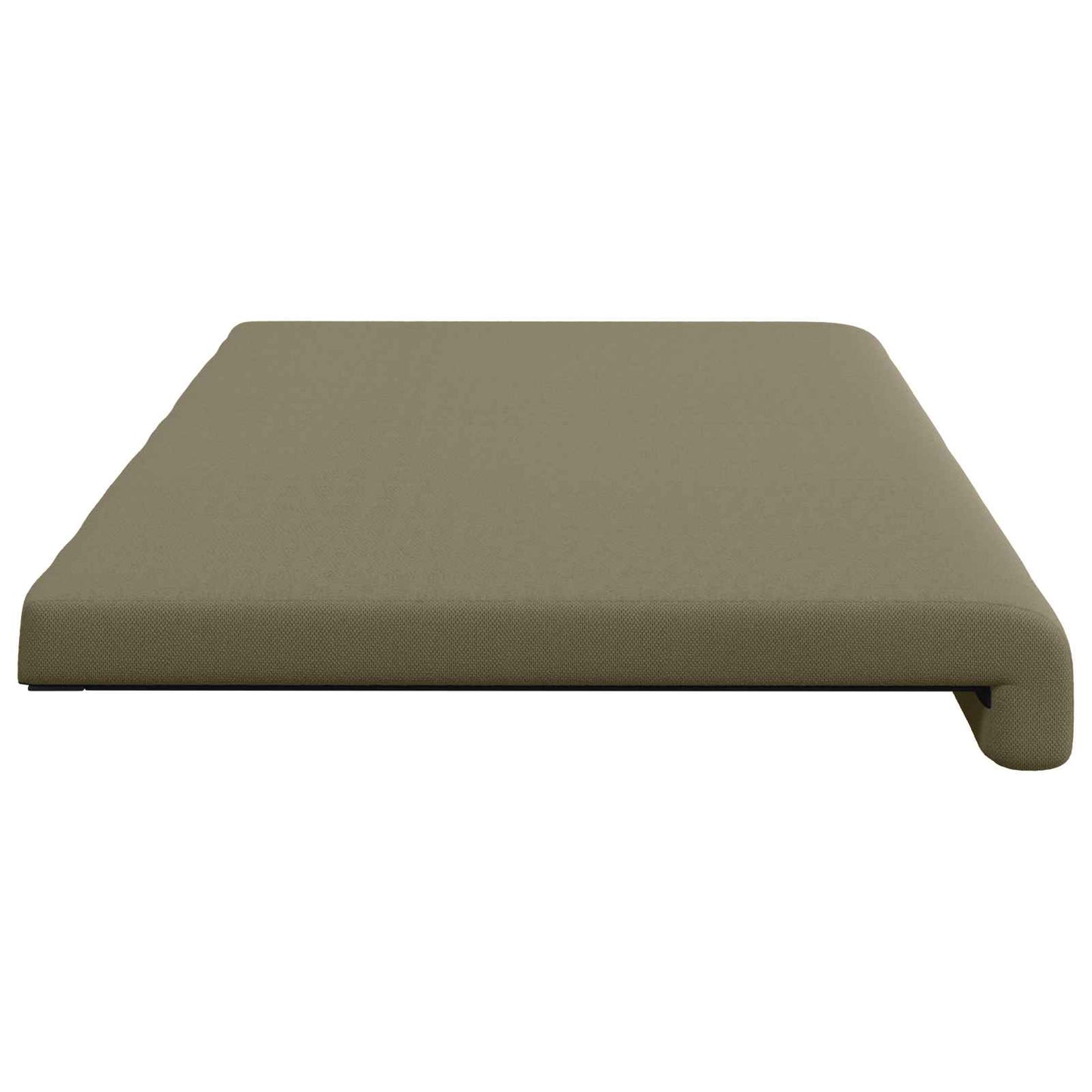 Padpárna Textúrált bársony Khaki Méret: 35 cm mély