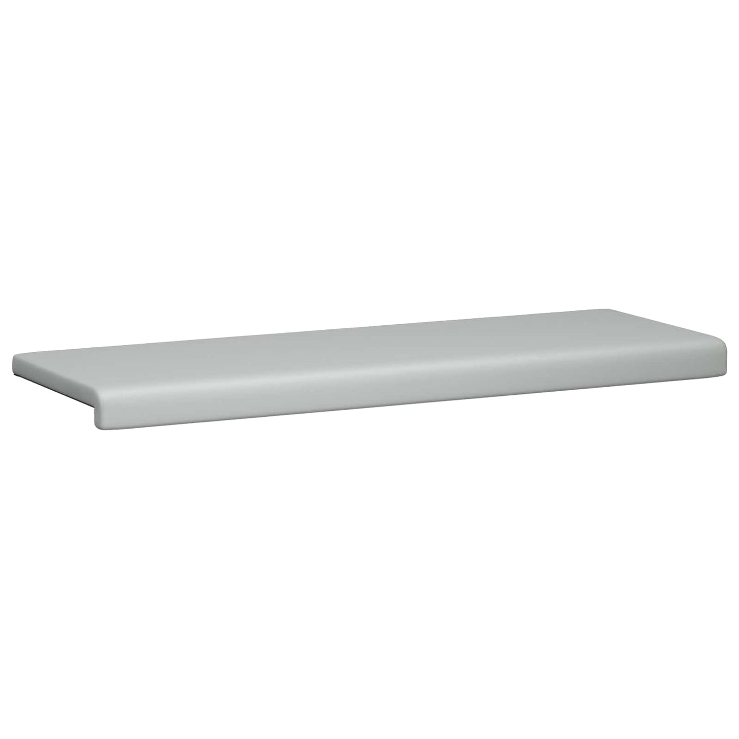 Padpárna Textúrált bársony Világosszürke Méret: 35 cm mély