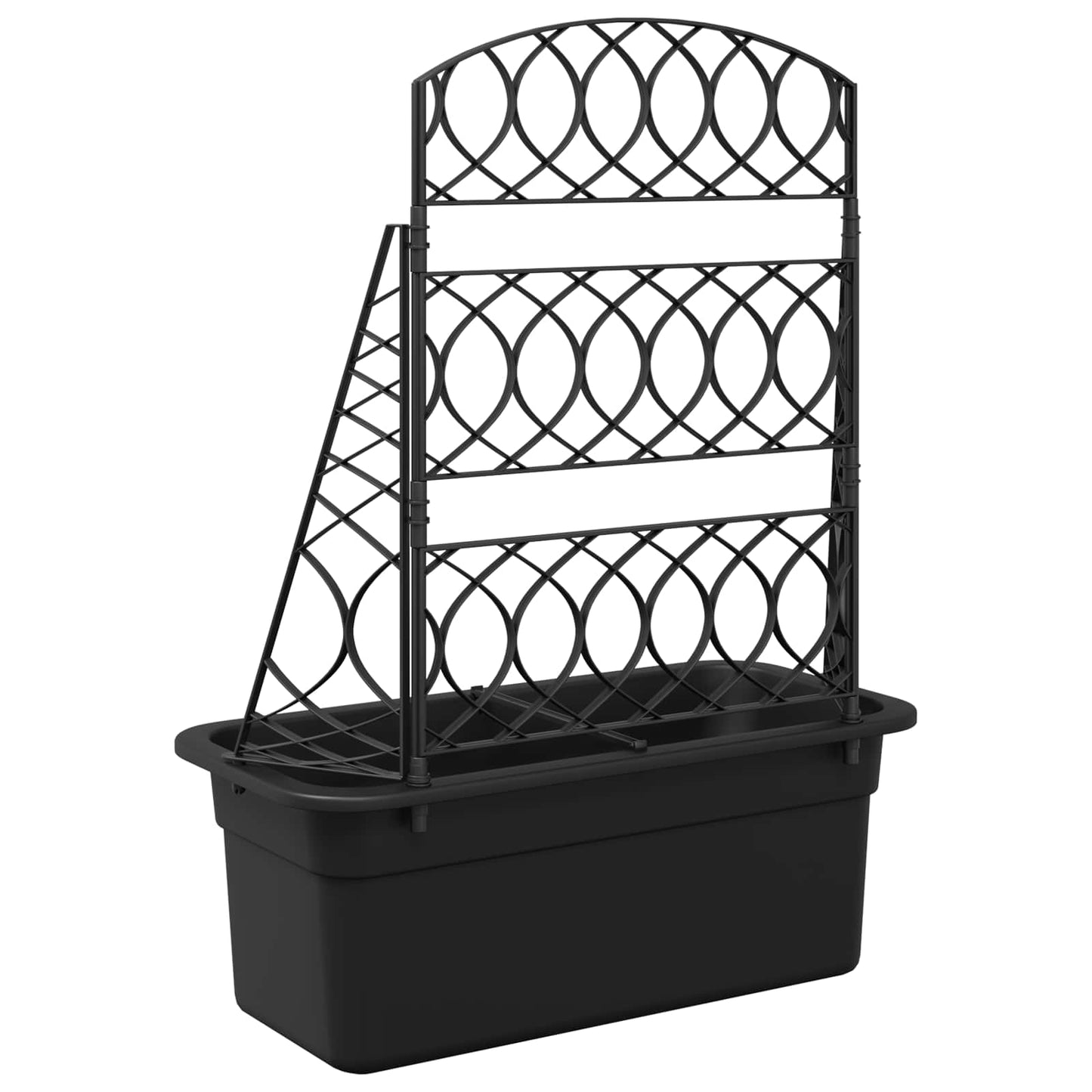 Öntöző trellis Antracitszürke 58 x 29 x 78 cm PP