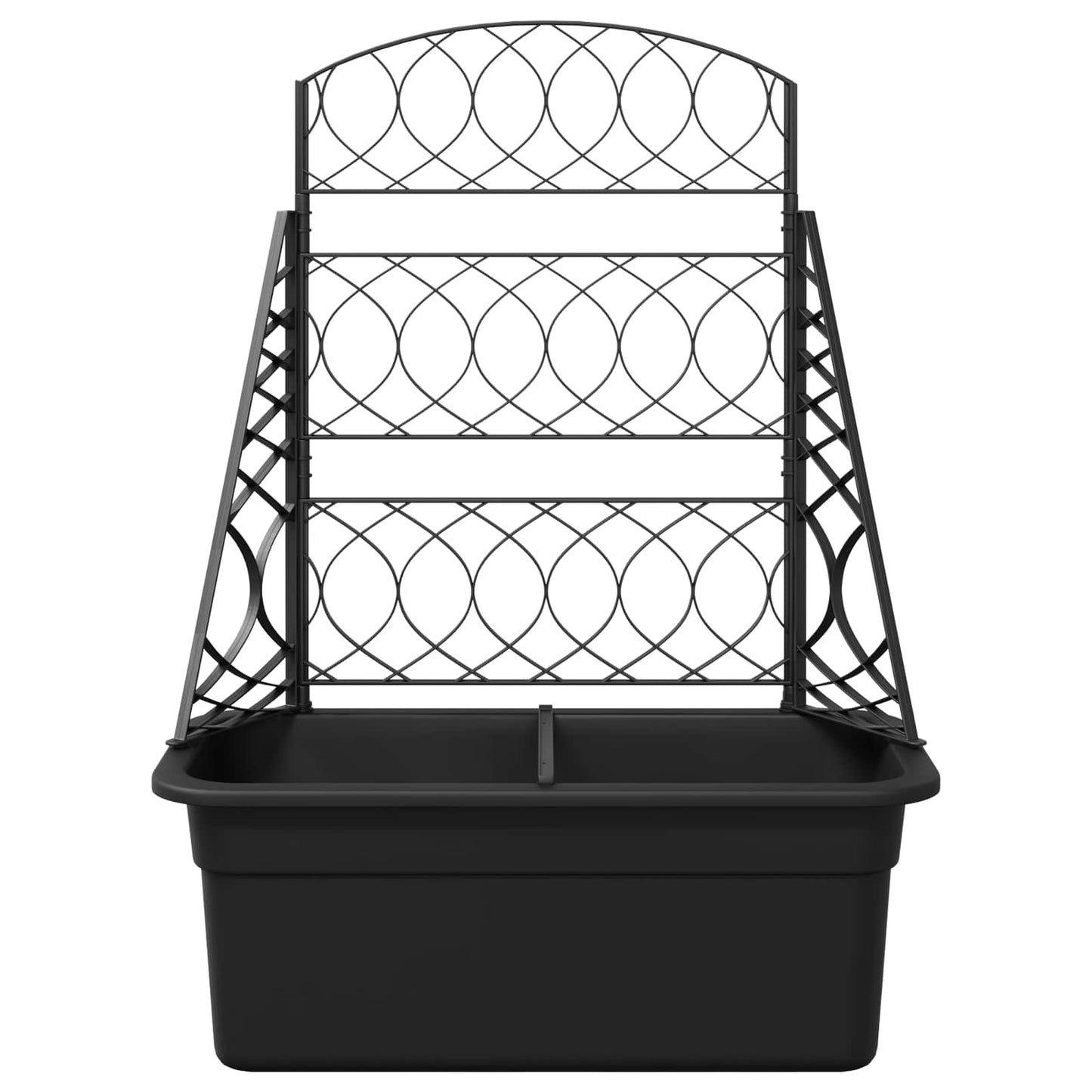 Öntöző trellis Antracitszürke 58 x 29 x 78 cm PP