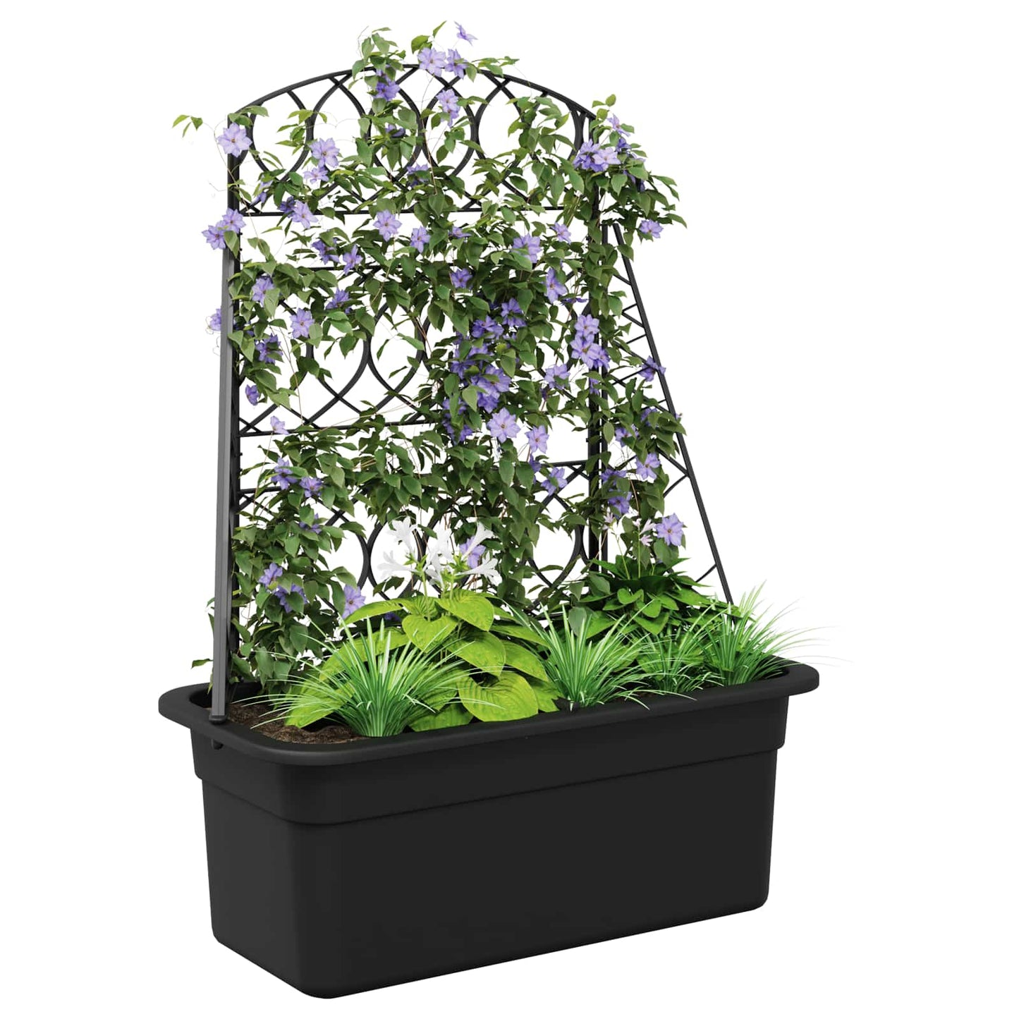 Öntöző trellis Antracitszürke 58 x 29 x 78 cm PP