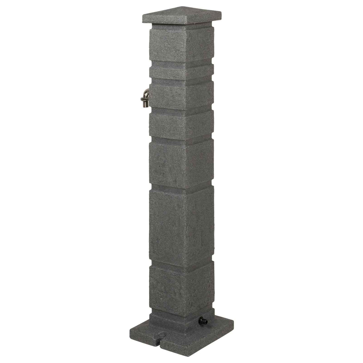 Kertitanker Antracitszürke 26 x 26 x 101 cm PE