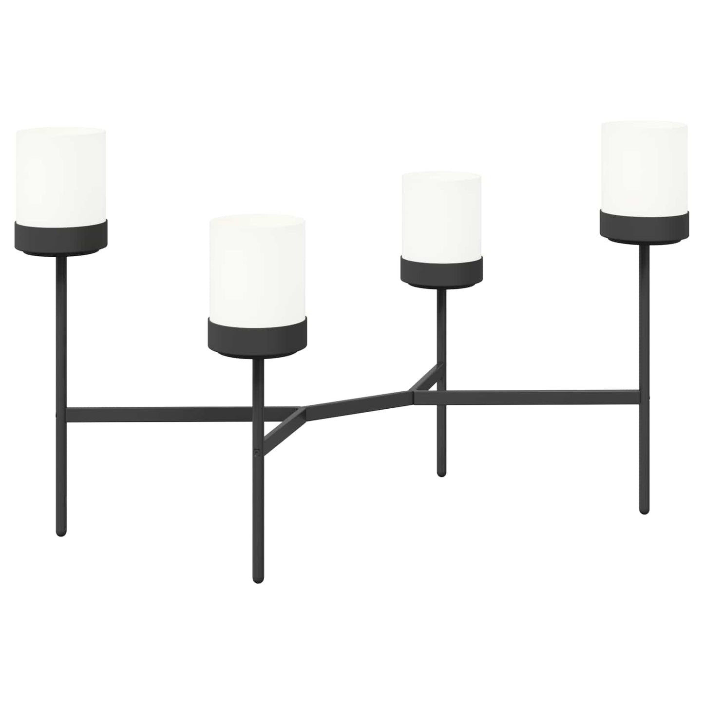 Virág állvány Fehér 125 x 55 x 81 cm PP és acél