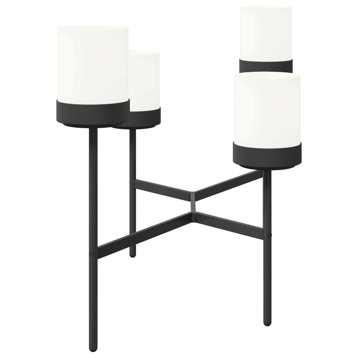 Virág állvány Fehér 125 x 55 x 81 cm PP és acél