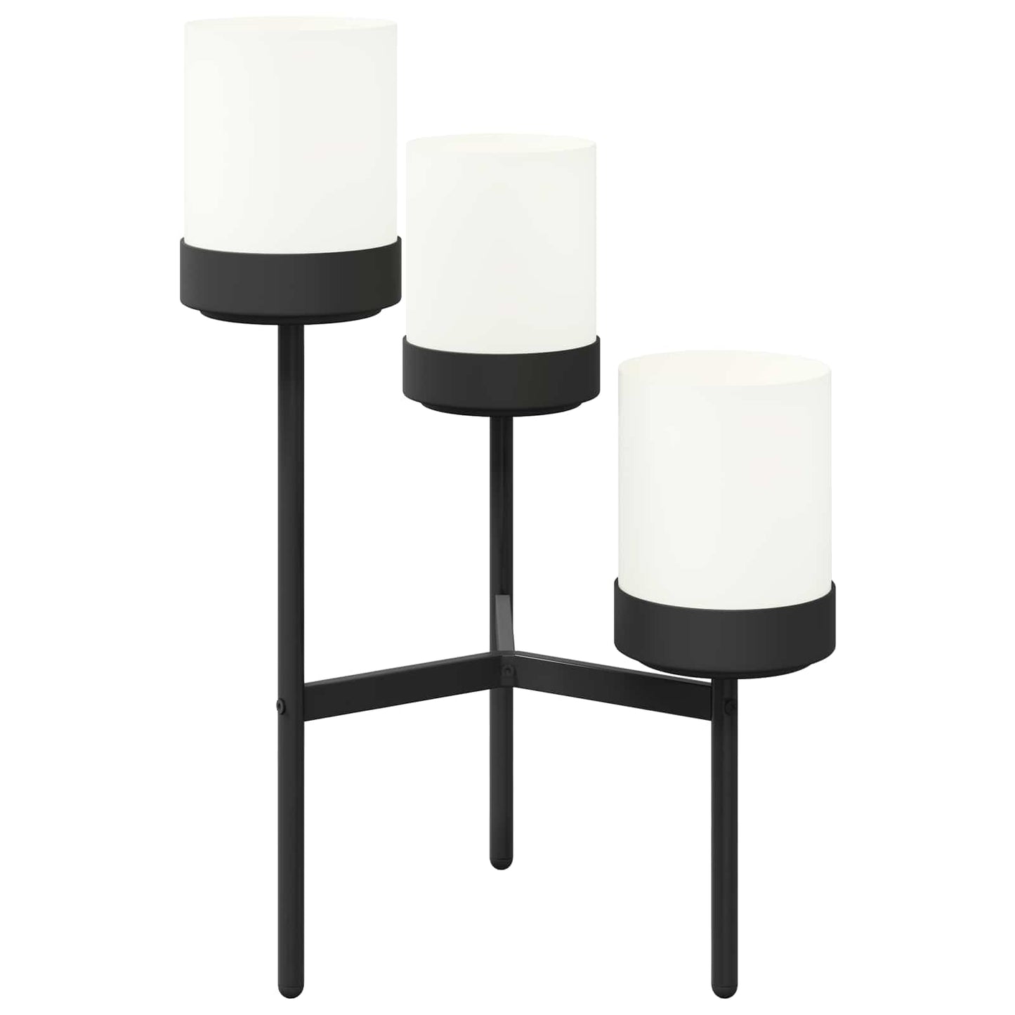 Virág állvány Fehér 54 x 49 x 81 cm PP és acél