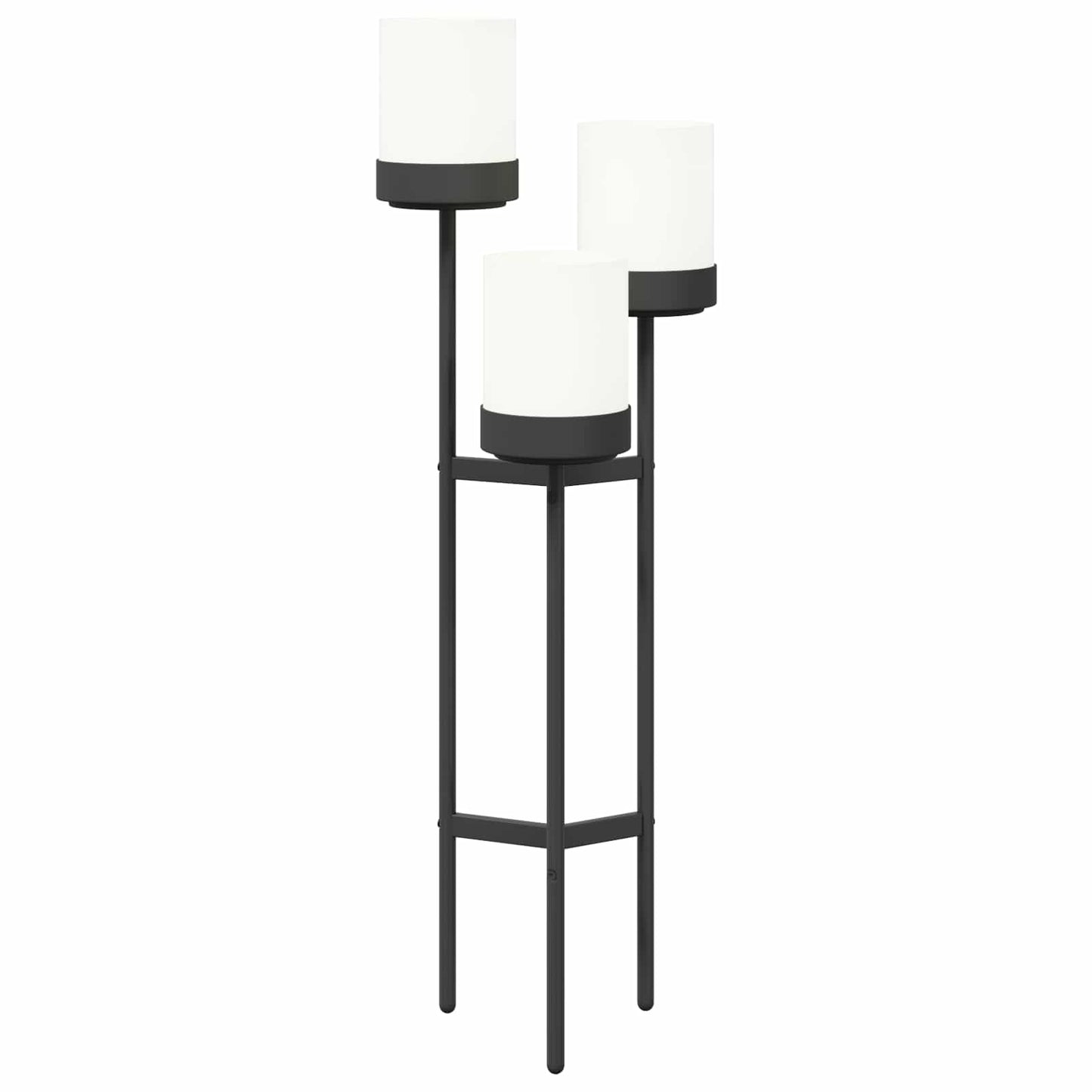 Virág állvány Fehér 42 x 39,5 x 125 cm PP és acél