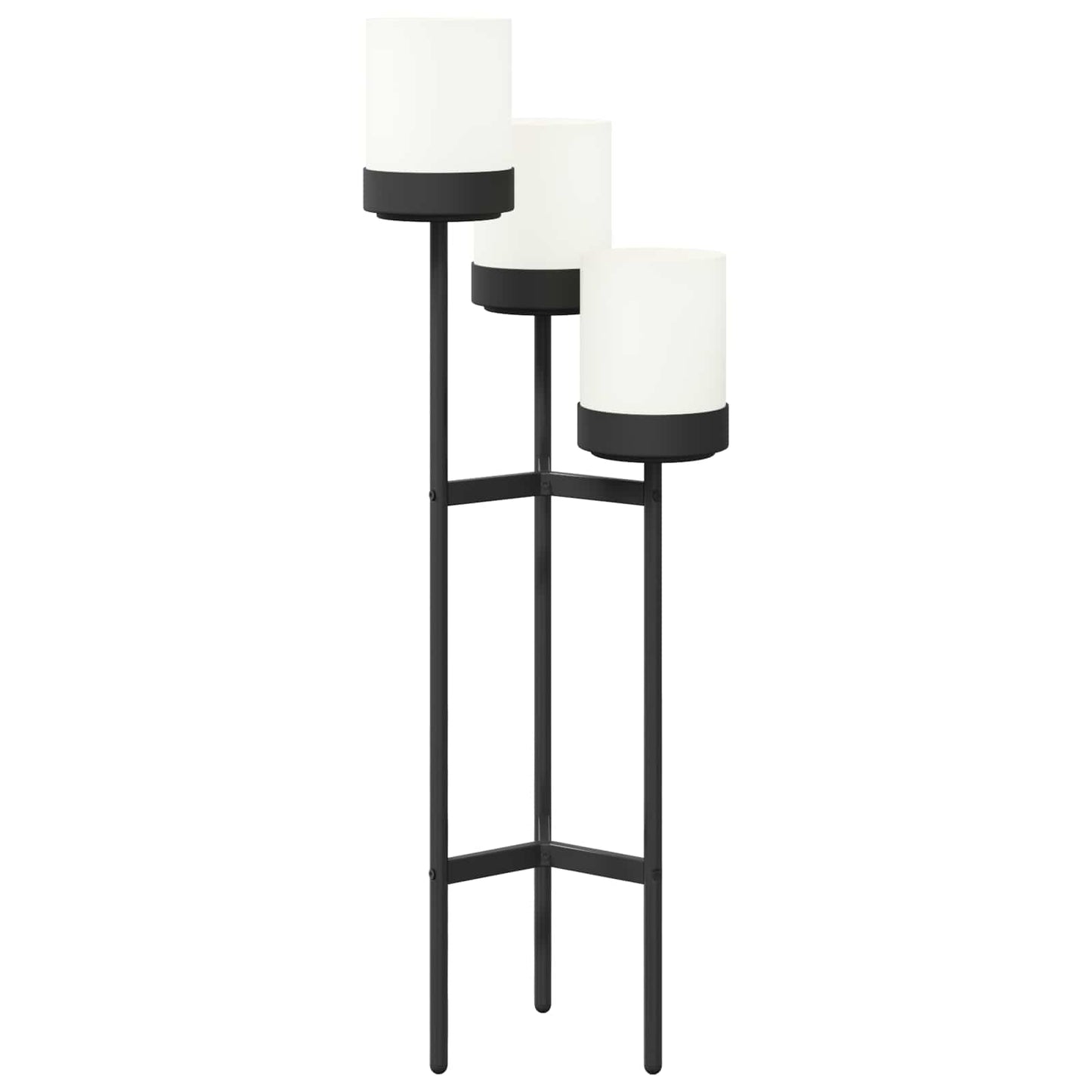 Virág állvány Fehér 42 x 39,5 x 125 cm PP és acél