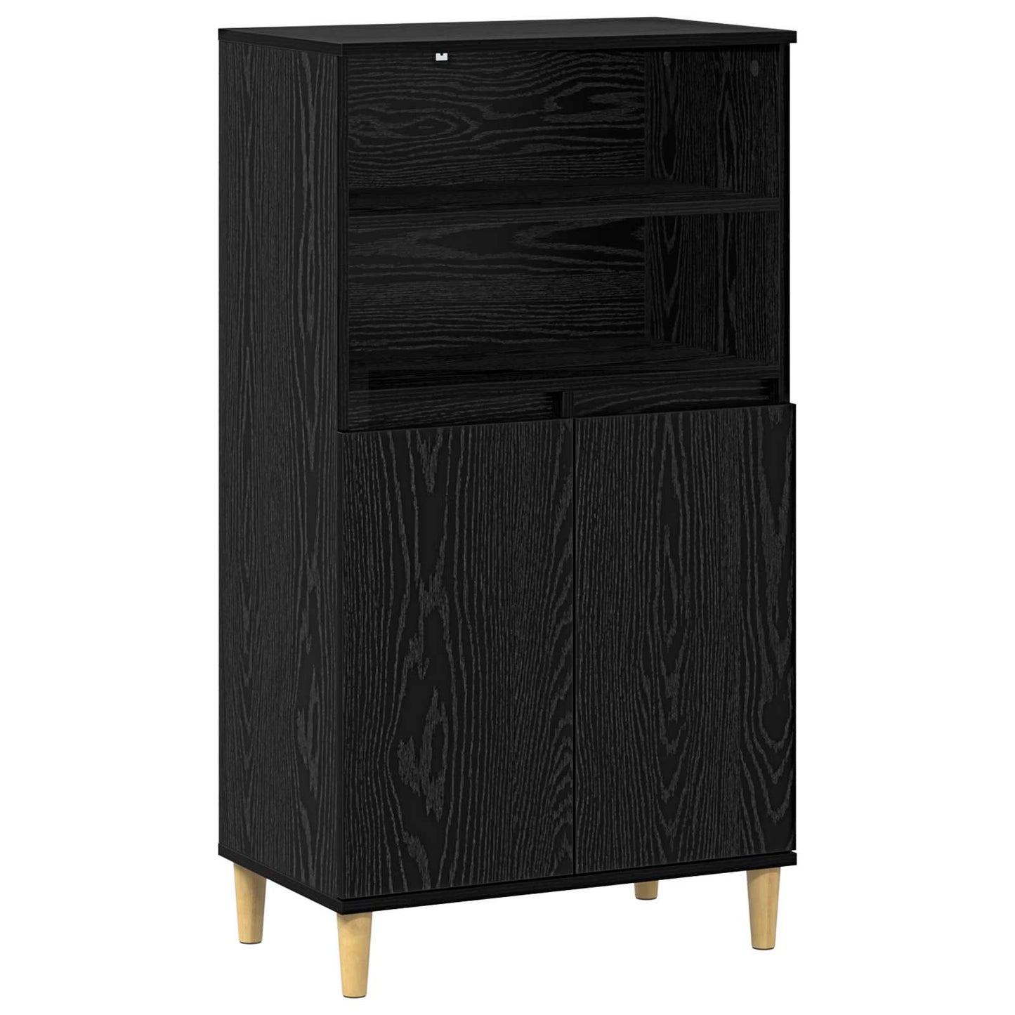 Magasfiú Fekete Tölgy 60 x 36 x 110 cm Szerelt Fa