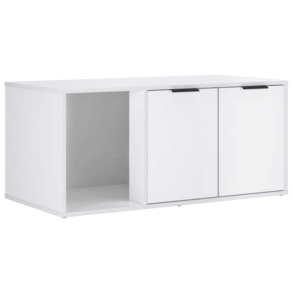 Macska ketrec bútor Fehér 100 x 49 x 45 cm Szerelt Fa