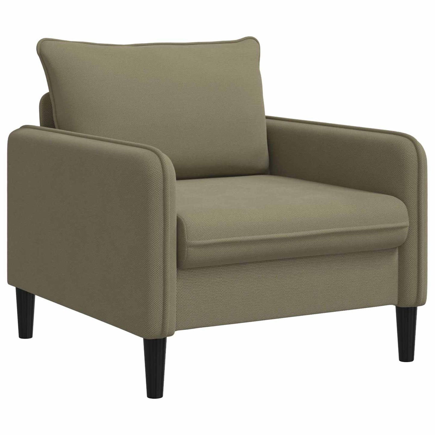 XL fotel Khaki Bársony