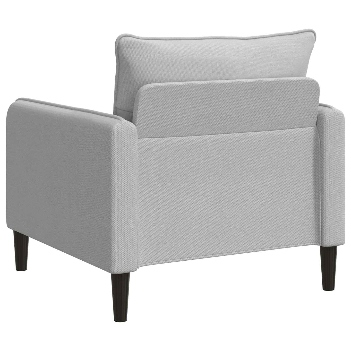 XL fotel Világosszürke Bársony
