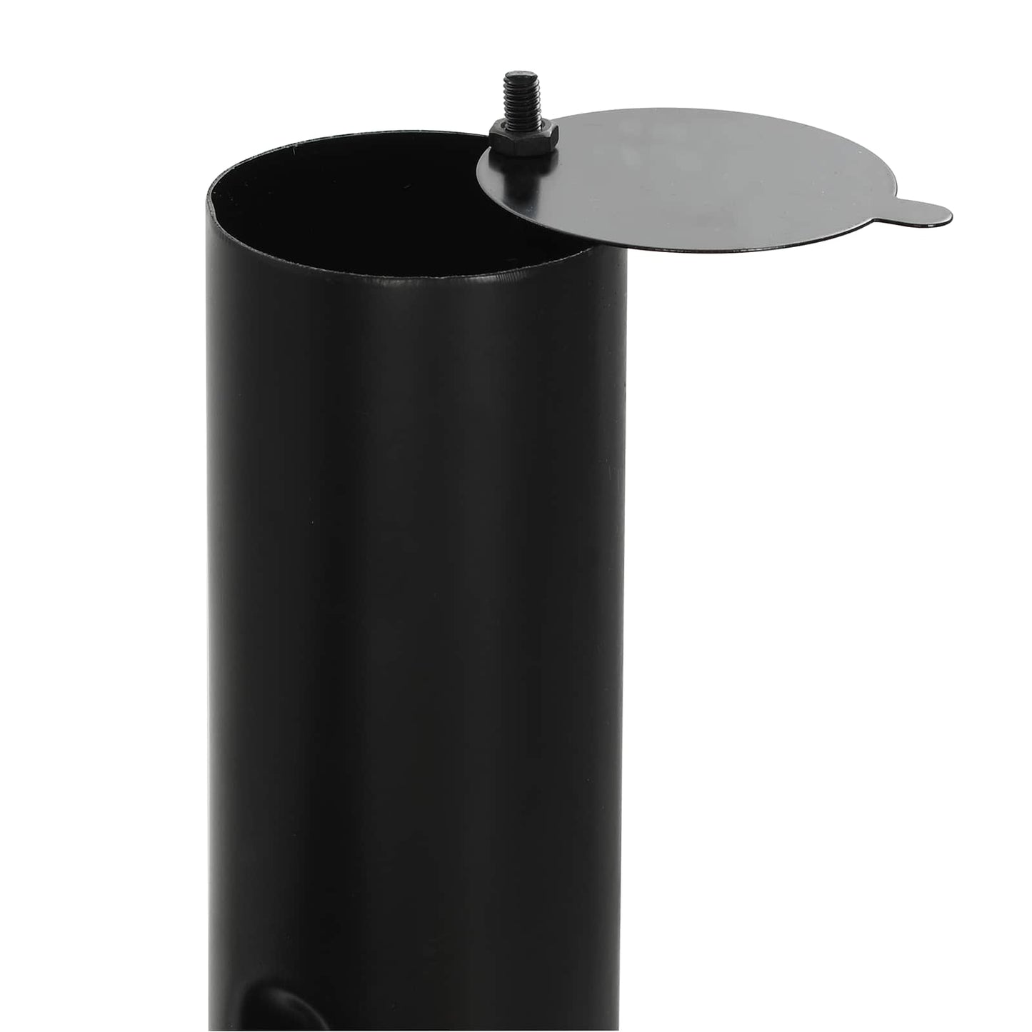 Kültéri grill 103 x 60 x 113 cm Acél Fekete