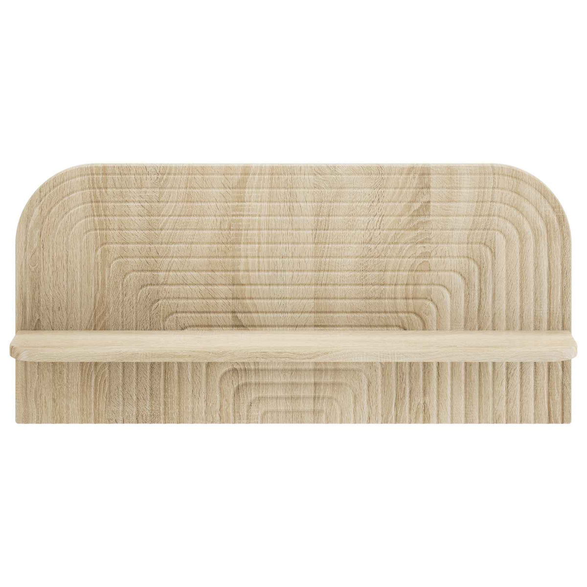 Falpolc 2 db Sonoma Tölgy 80.5 x 13.5 x 37.5 cm Szerelt Fa