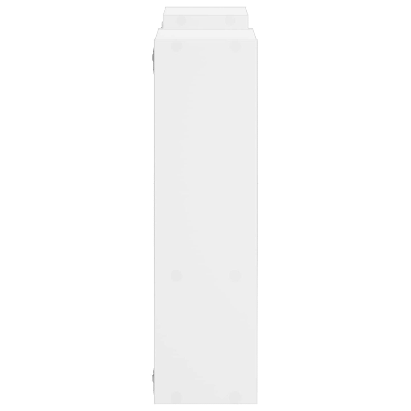 Falpolc Fehér 100 x 17 x 60 cm Szerelt Fa