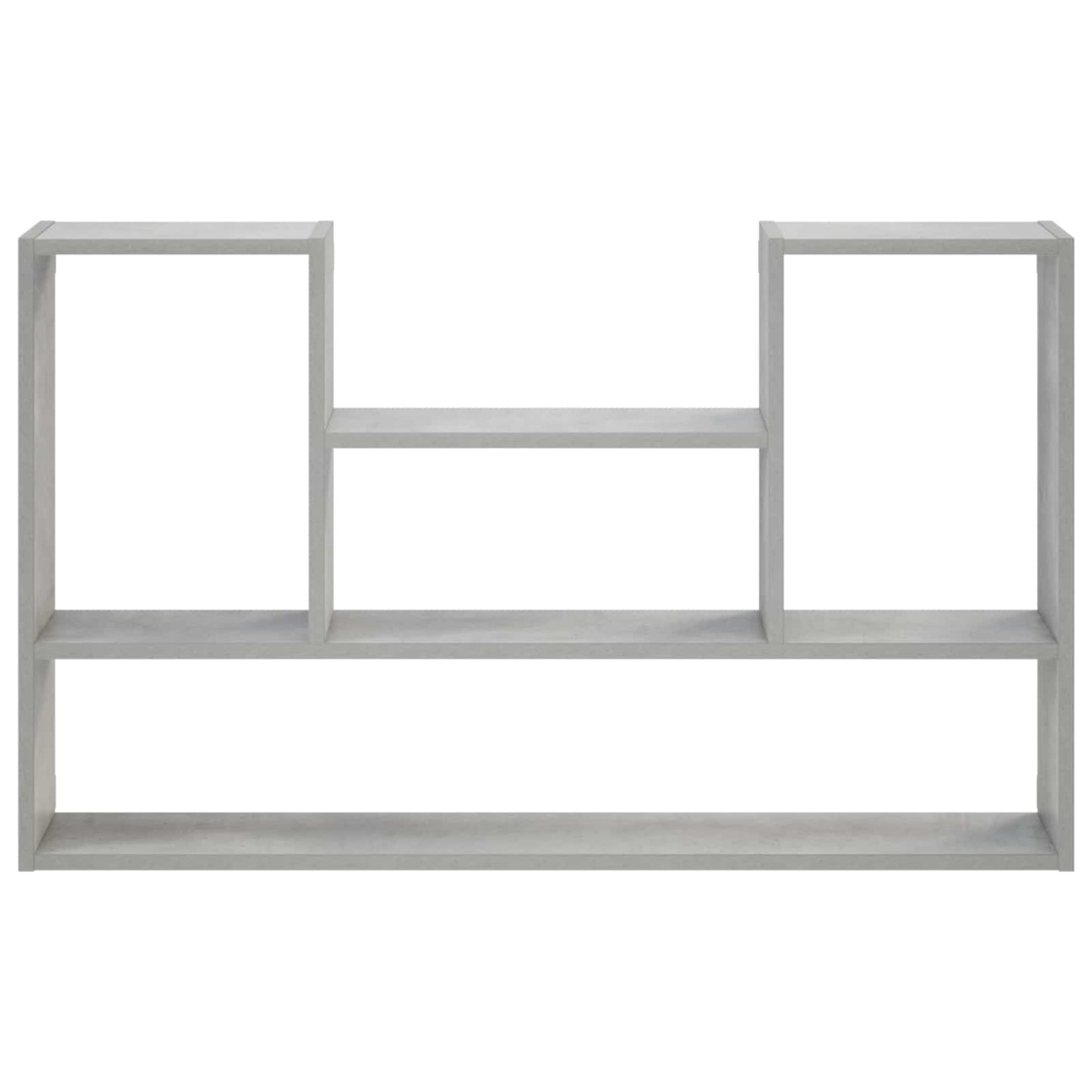 Falpolc Betonszürke 100 x 17 x 60 cm Szerelt Fa