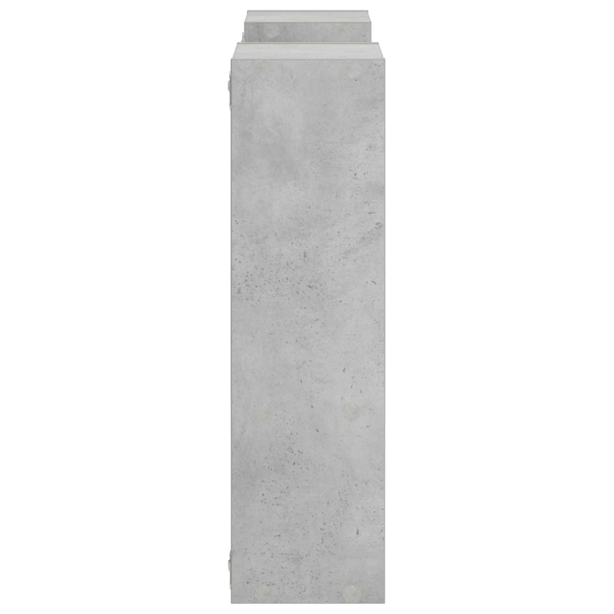 Falpolc Betonszürke 100 x 17 x 60 cm Szerelt Fa