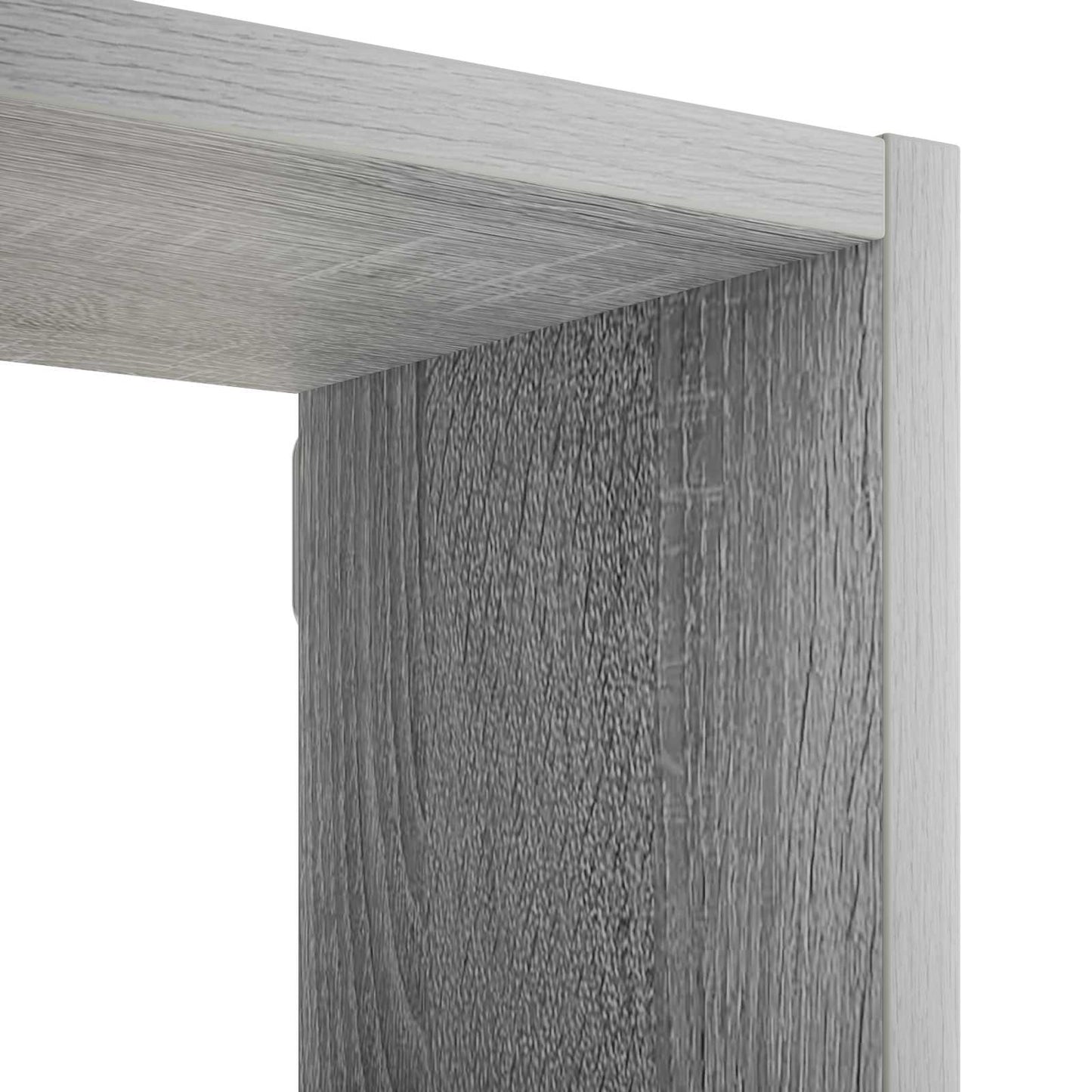 Falpolc Szürke Sonoma 100 x 17 x 60 cm Szerelt Fa
