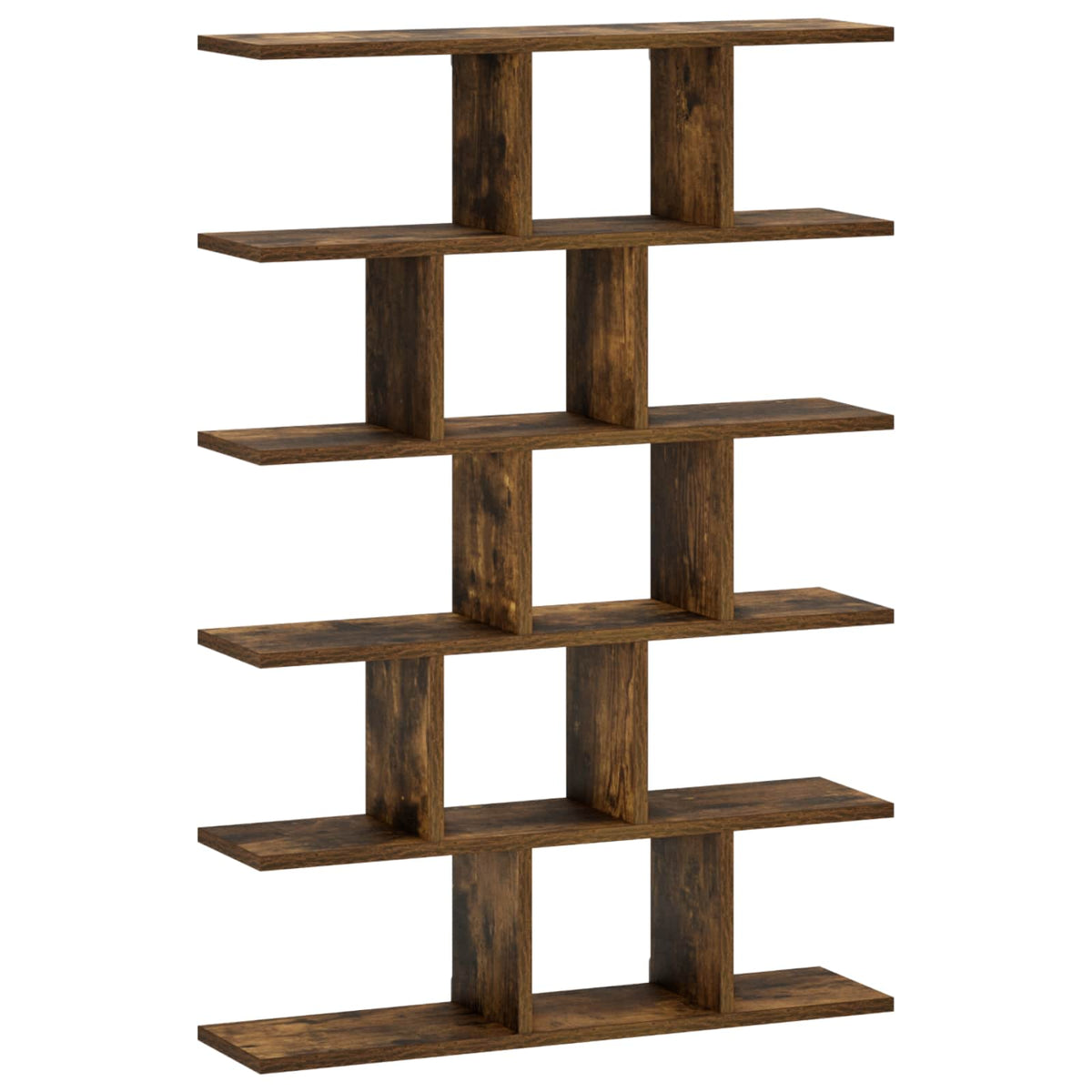 Falpolc Füstös Tölgy 70 x 17 x 101 cm Szerelt Fa